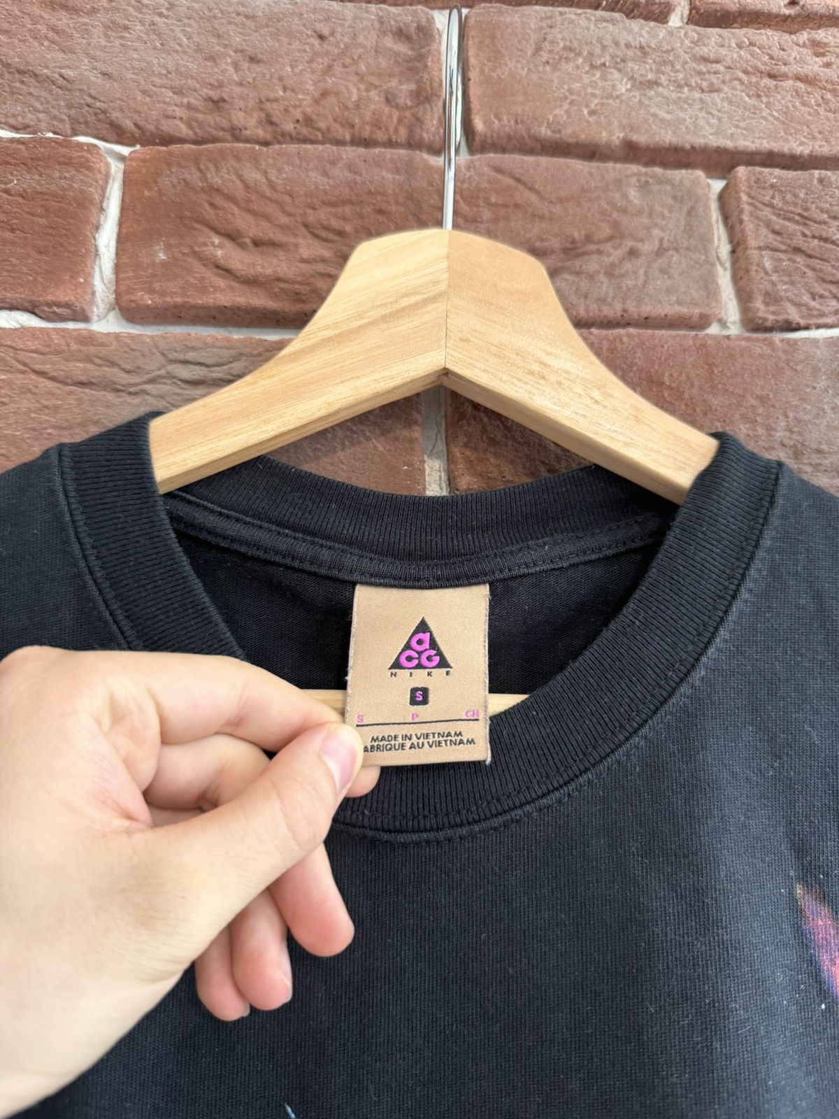 Nike Nike ACG Wizard tshirt small Island Hype Streetwear Black Size US S / EU 44-46 / 1 - 4 Thumbnail