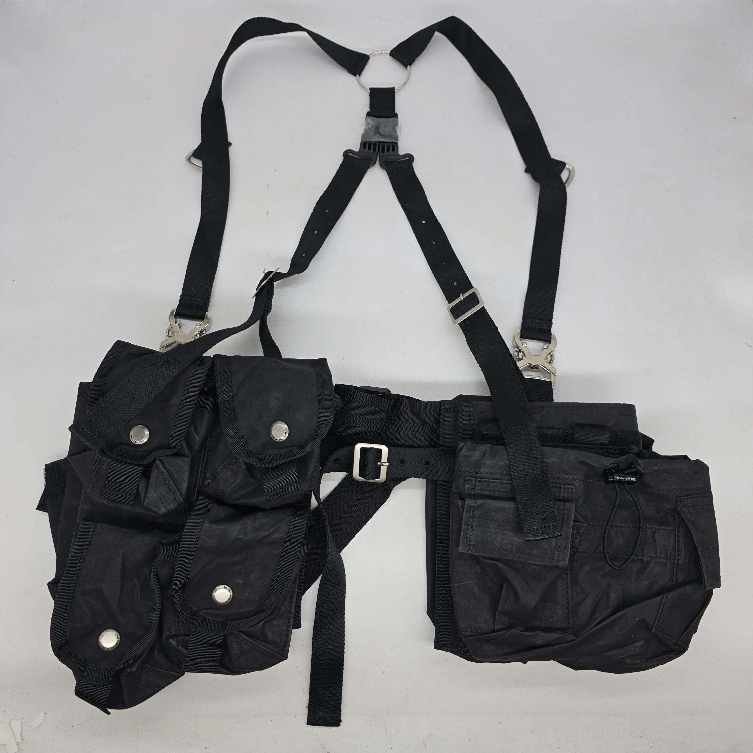 Andersson Bell Andersson Bell - NIKA WAXED UTILITY POCKET VEST Size ONE SIZE - 9 Thumbnail