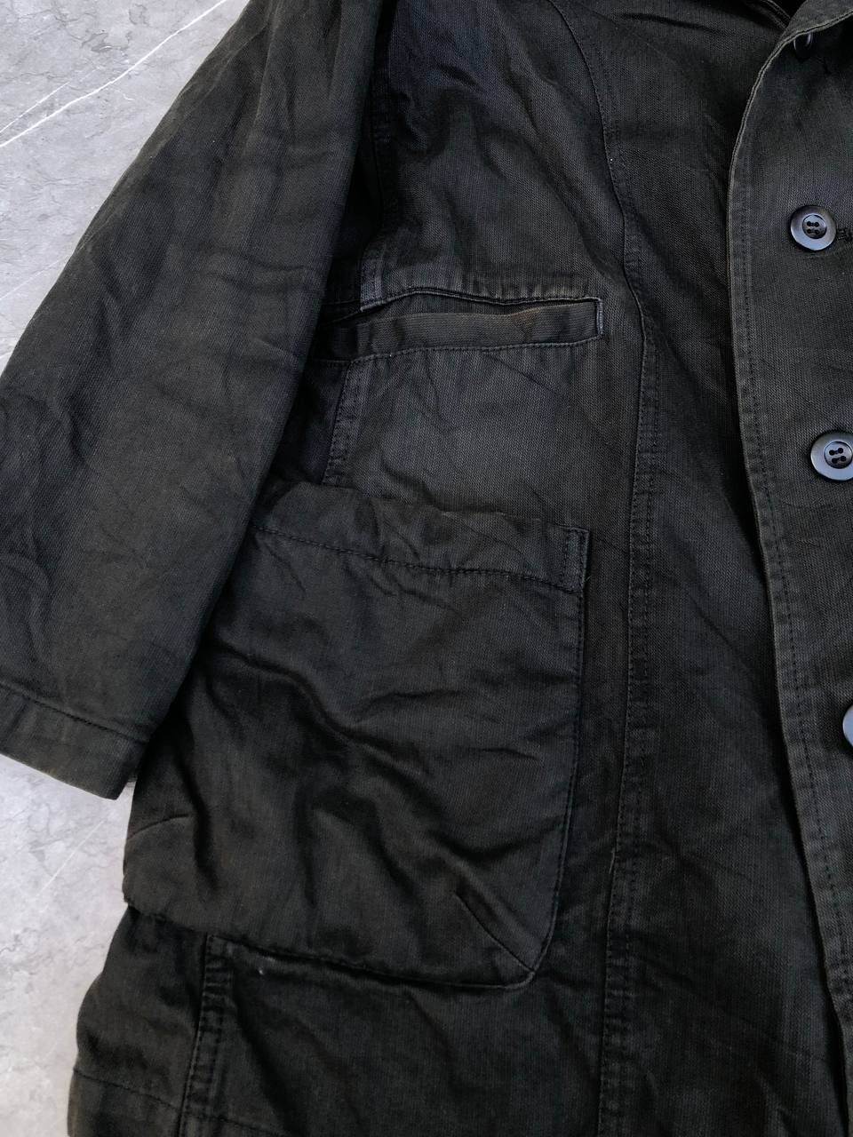 PPFM Thrashed PPFM Fur Hoodie Parkar Jacket Size US L / EU 52-54 / 3 - 4 Thumbnail