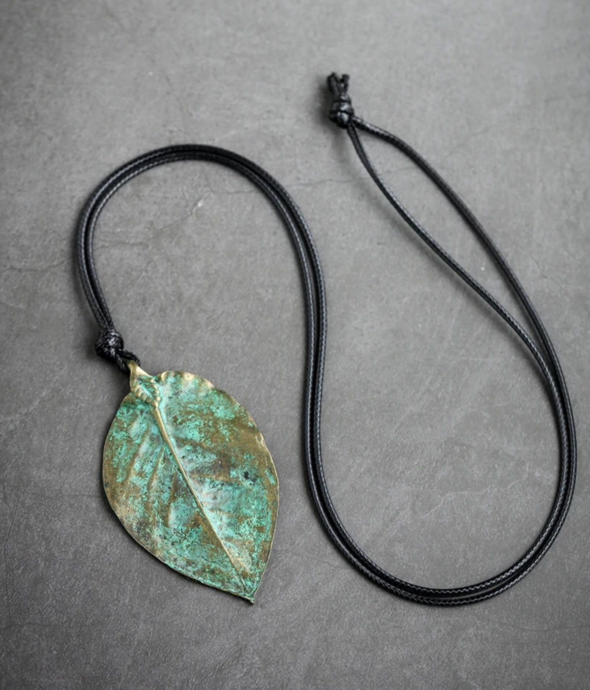Jewelry Long Trendy Plant Leaves Necklace Size ONE SIZE - 2 Thumbnail