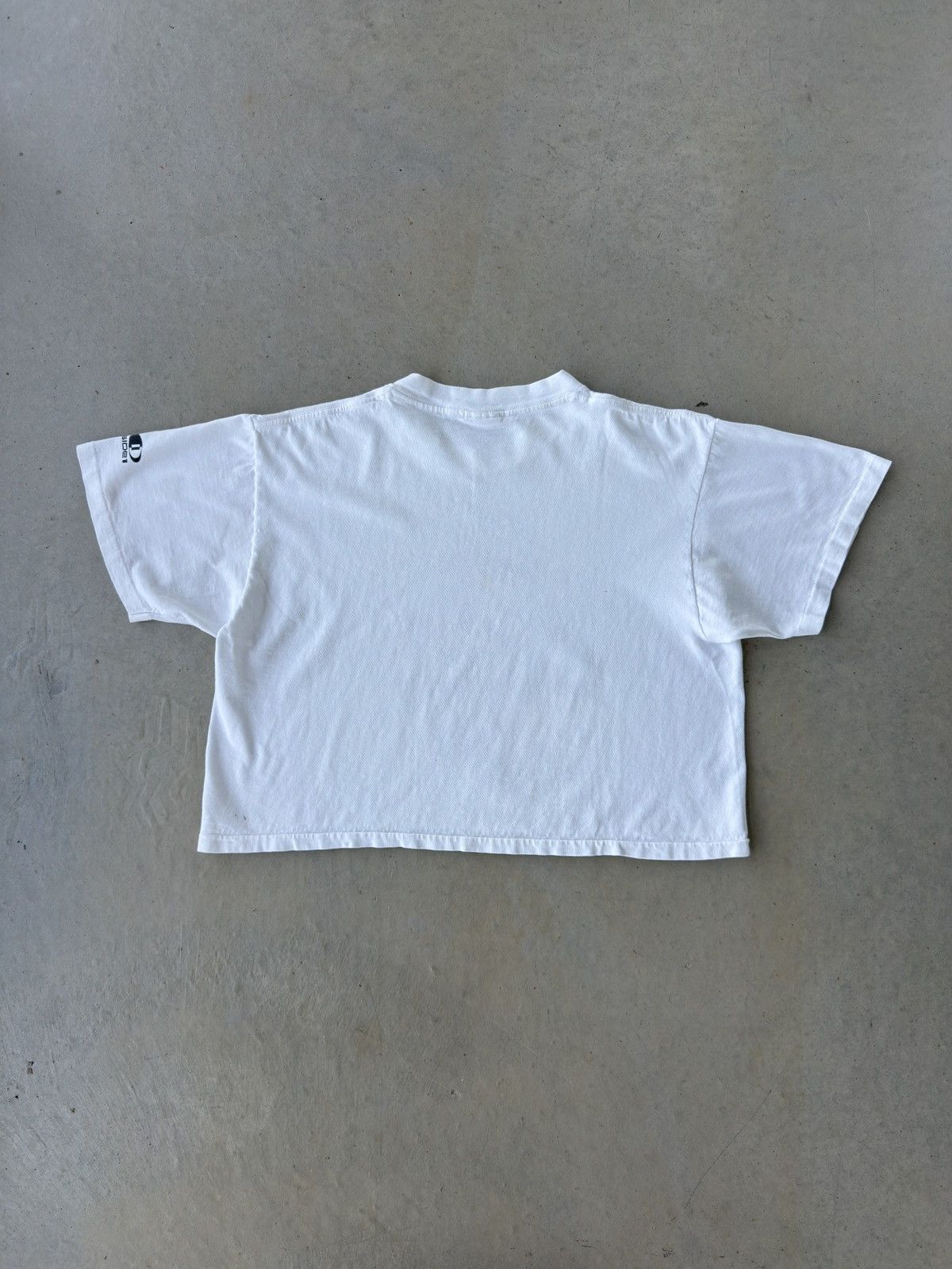 Nike Vintage 90s Nike Dahlia Flower Crop Top T Shirt Size M / US 6-8 / IT 42-44 - 2 Thumbnail