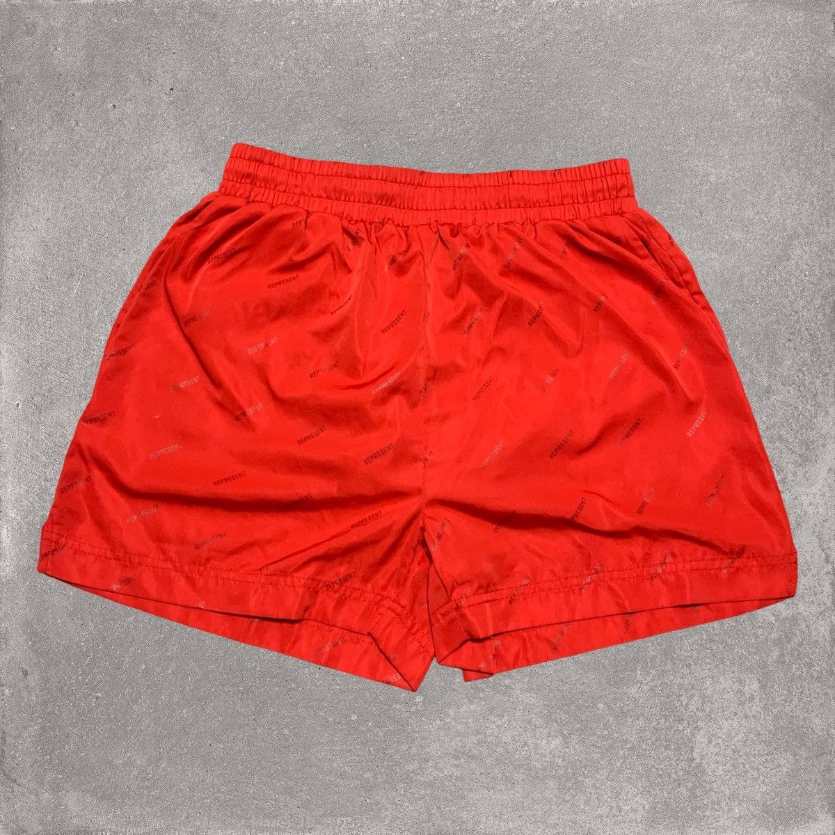 Represent Clo. Represent XS Swim Shorts Red Logo All Over Bottoms Size US 28 / EU 44 - 1 Thumbnail