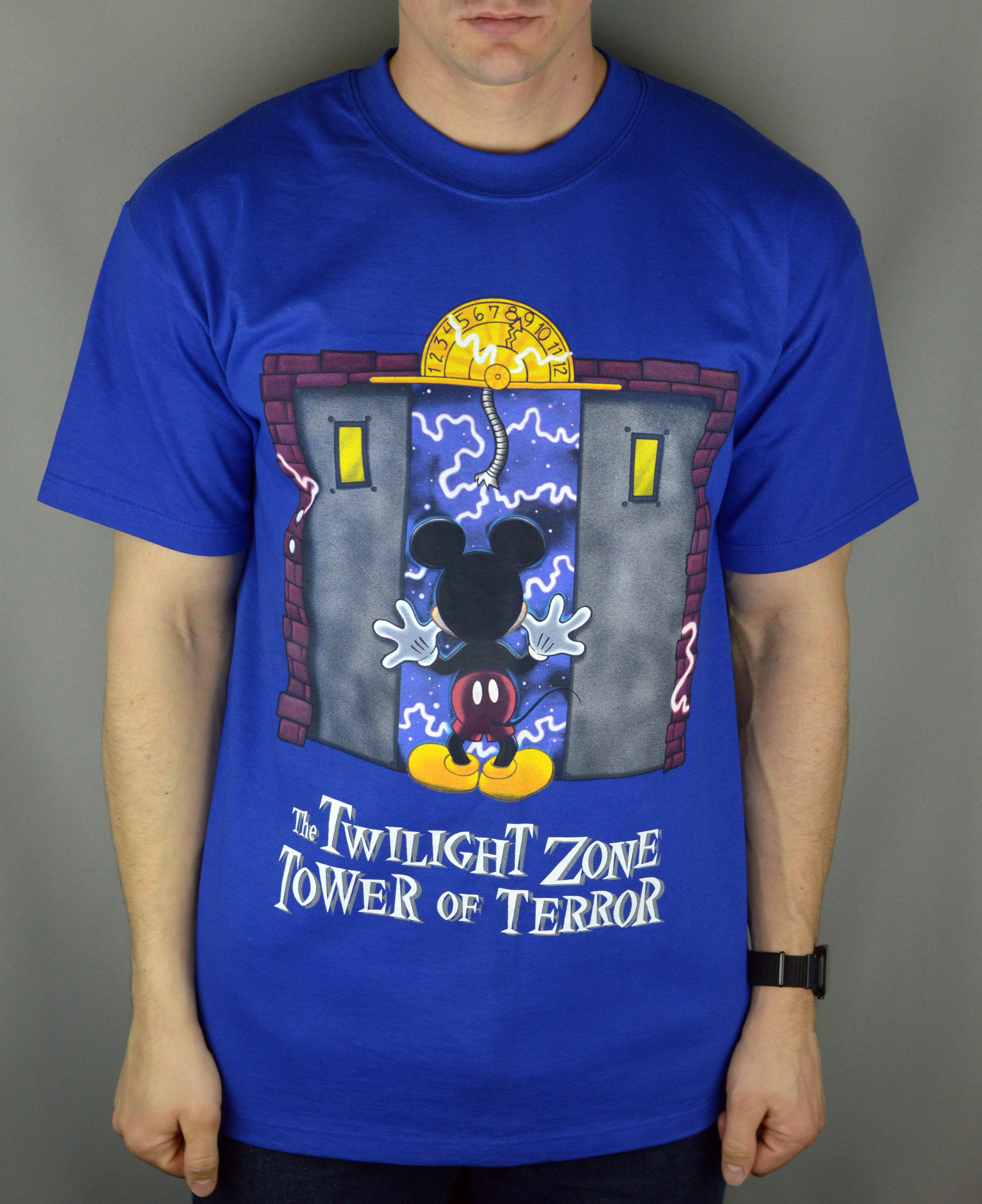 Vintage Vintage The Twilight Zone Tower Of Terror 90s t shirt Size US L / EU 52-54 / 3 - 1 Thumbnail