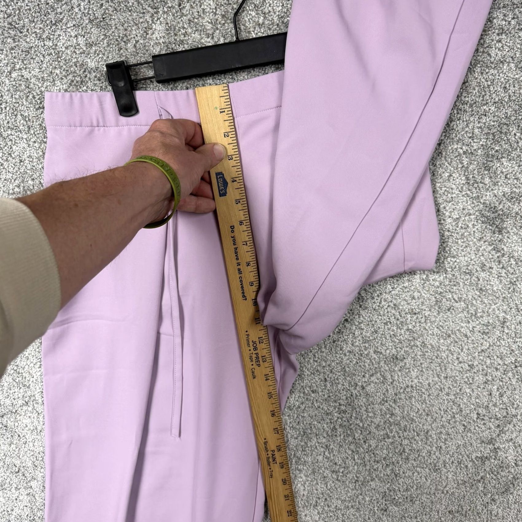 Vintage Wynne Layers Cropped Pants M 30x25 Wide-Leg Palazzo Purple Size 32" / US 10 / IT 46 - 5 Thumbnail