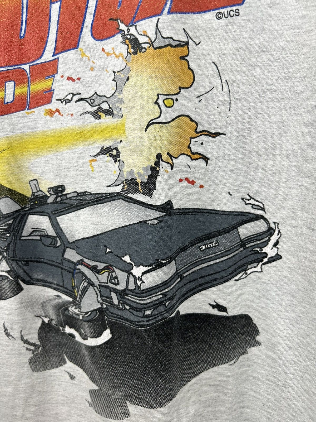 Vintage Vintage Universal Studios Back To The Future Ride T-Shirt Size US M / EU 48-50 / 2 - 15 Thumbnail