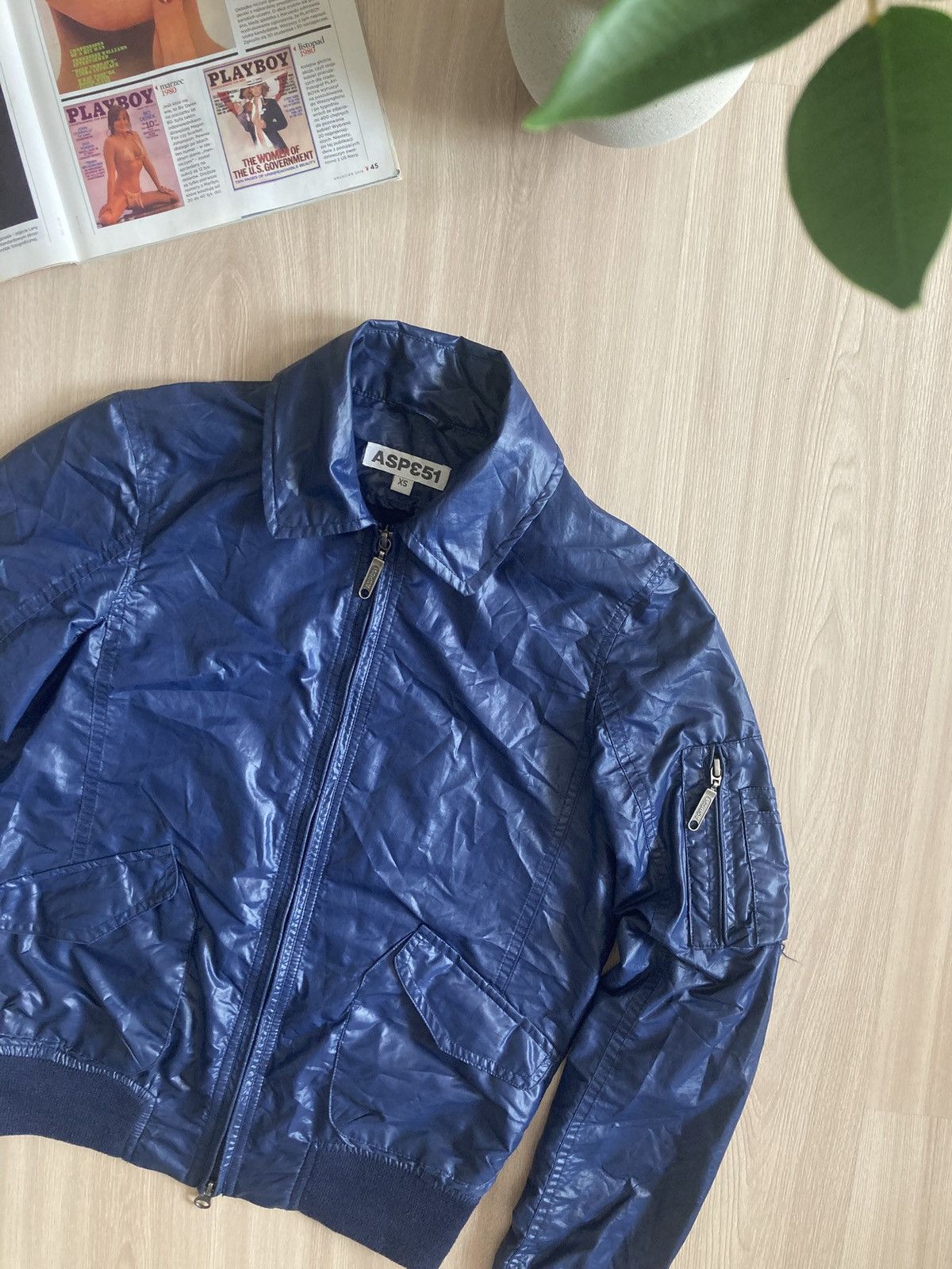 Aspesi Vintage Aspesi Bomber Nylon Jacket Size XS / US 0-2 / IT 36-38 - 6 Thumbnail