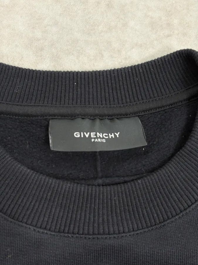 Givenchy AW2014 Givenchy Black Contemporary Crewneck Sweater by Riccardo Tisci Size US M / EU 48-50 / 2 - 9 Thumbnail