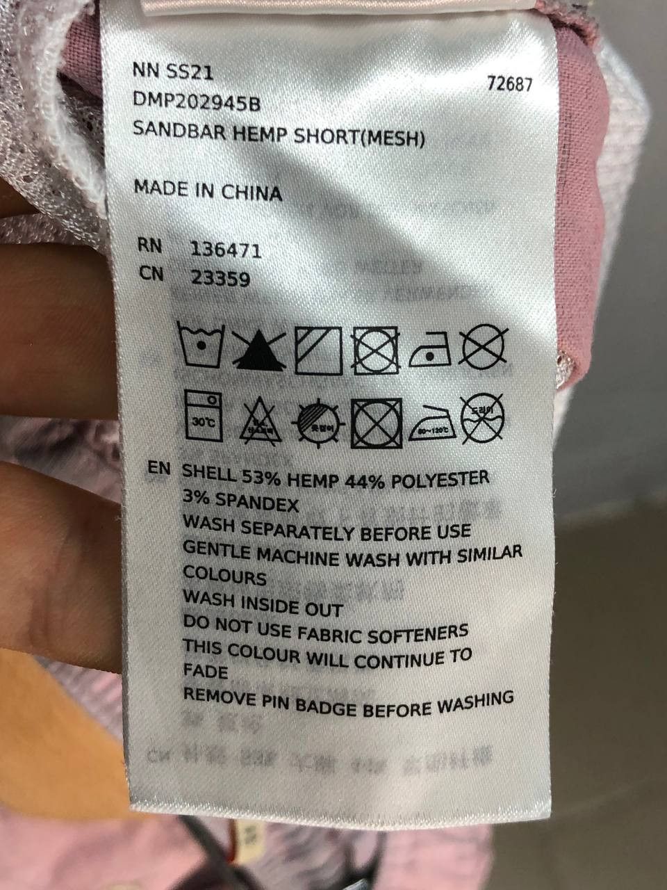 Deus Ex Machina Deus ex machina mens pink shorts Medium Size US 32 / EU 48 - 14 Thumbnail