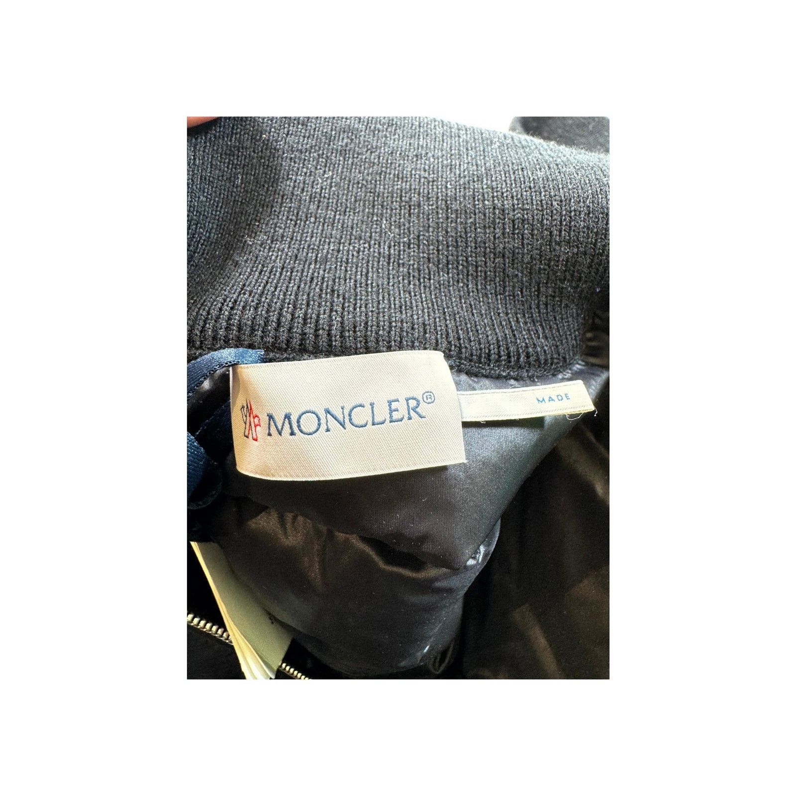 Moncler Moncler "Cardigan Tricot" Black Jacket Size US XS / EU 42 / 0 - 5 Thumbnail