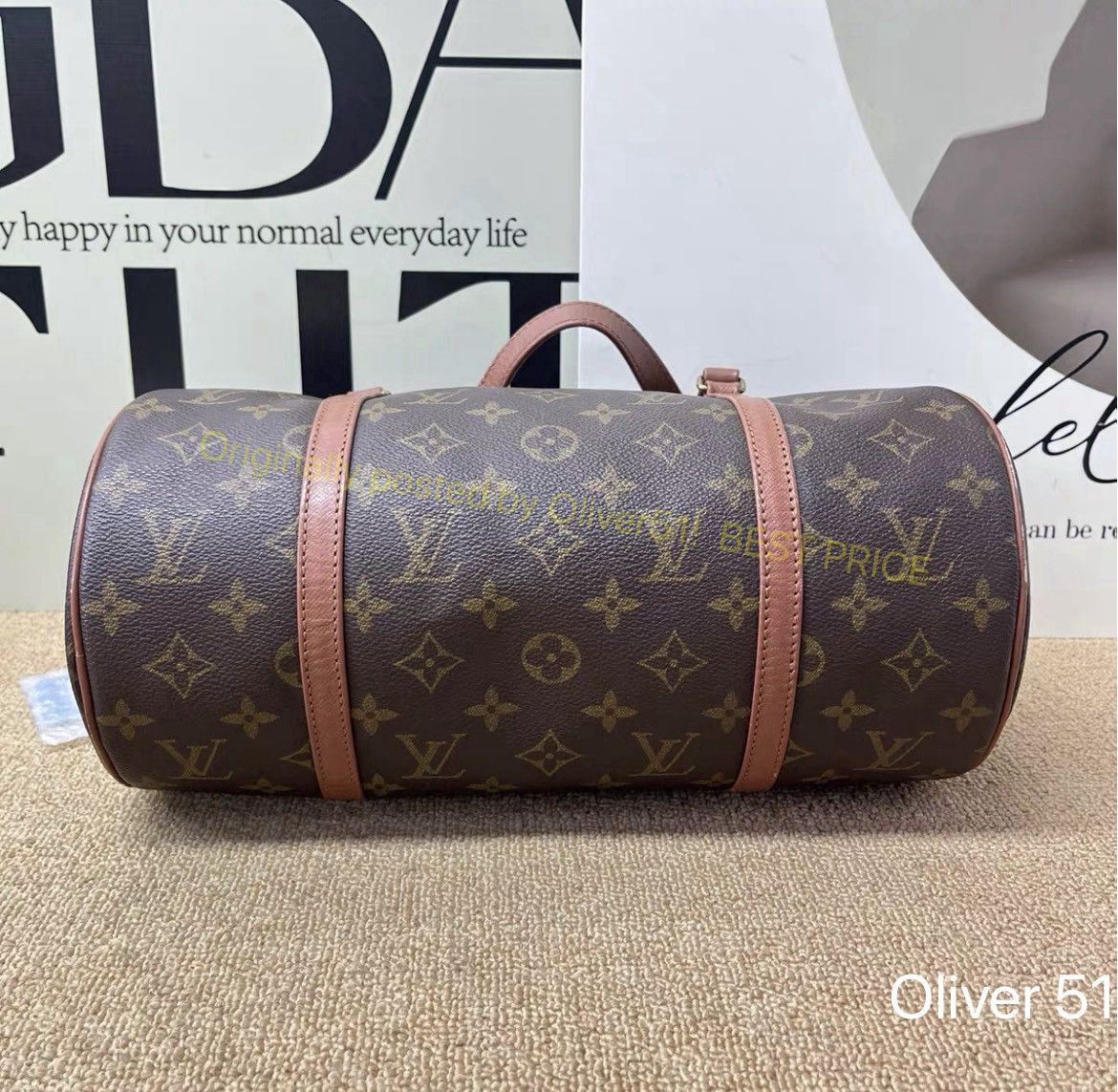 Louis Vuitton LV Monogram Papillon 30 Handbag UUUU2/2609 Size ONE SIZE - 5 Thumbnail