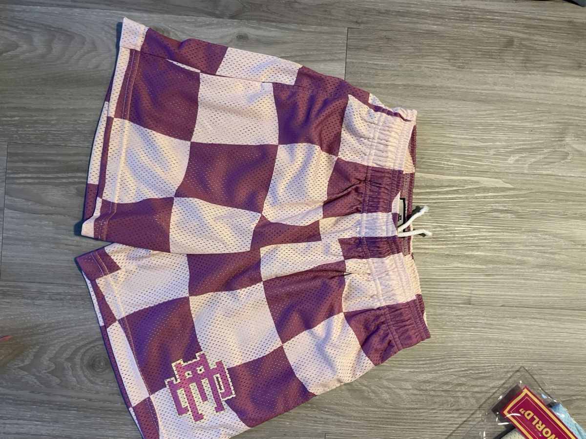 Eric Emanuel Basic Shorts Purple Pink Wavy Flag Size Size US 31 - 4 Thumbnail
