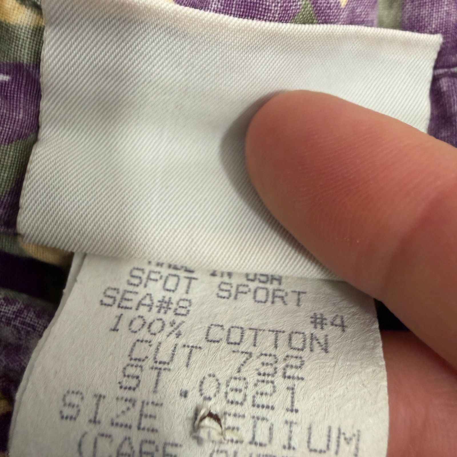 Vintage Vintage Spot Sport Geometric Short Sleeve Button Shirt M Size US M / EU 48-50 / 2 - 7 Thumbnail