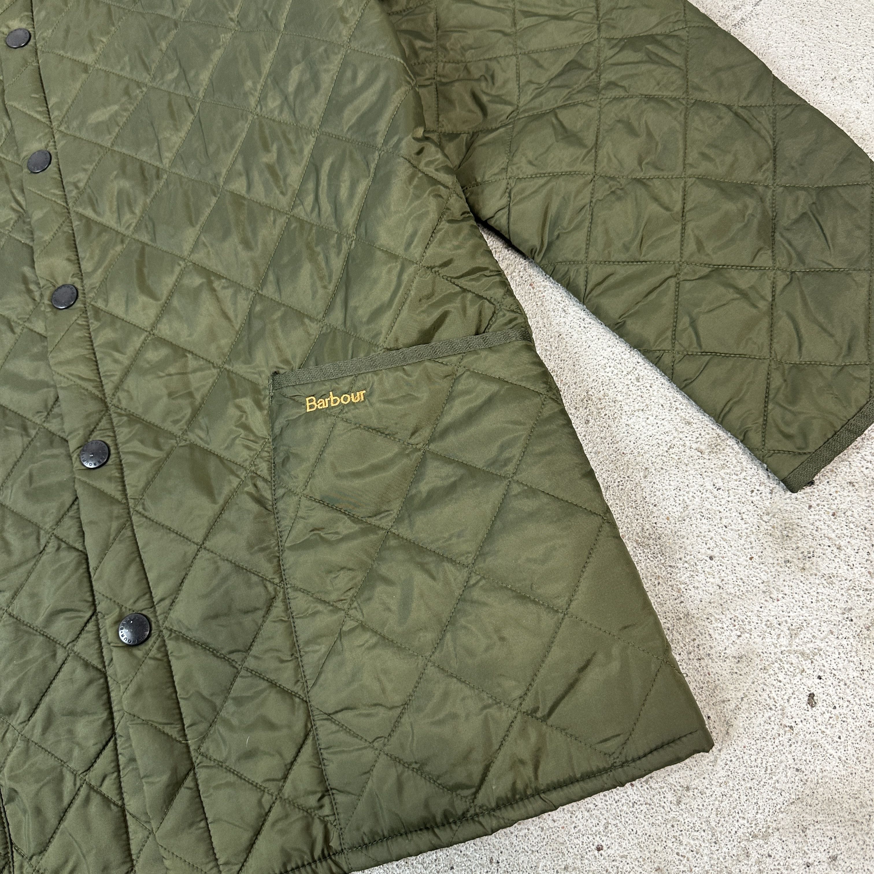 Barbour × Vintage Barbour Quilted Jacket Size M / US 6-8 / IT 42-44 - 2 Thumbnail