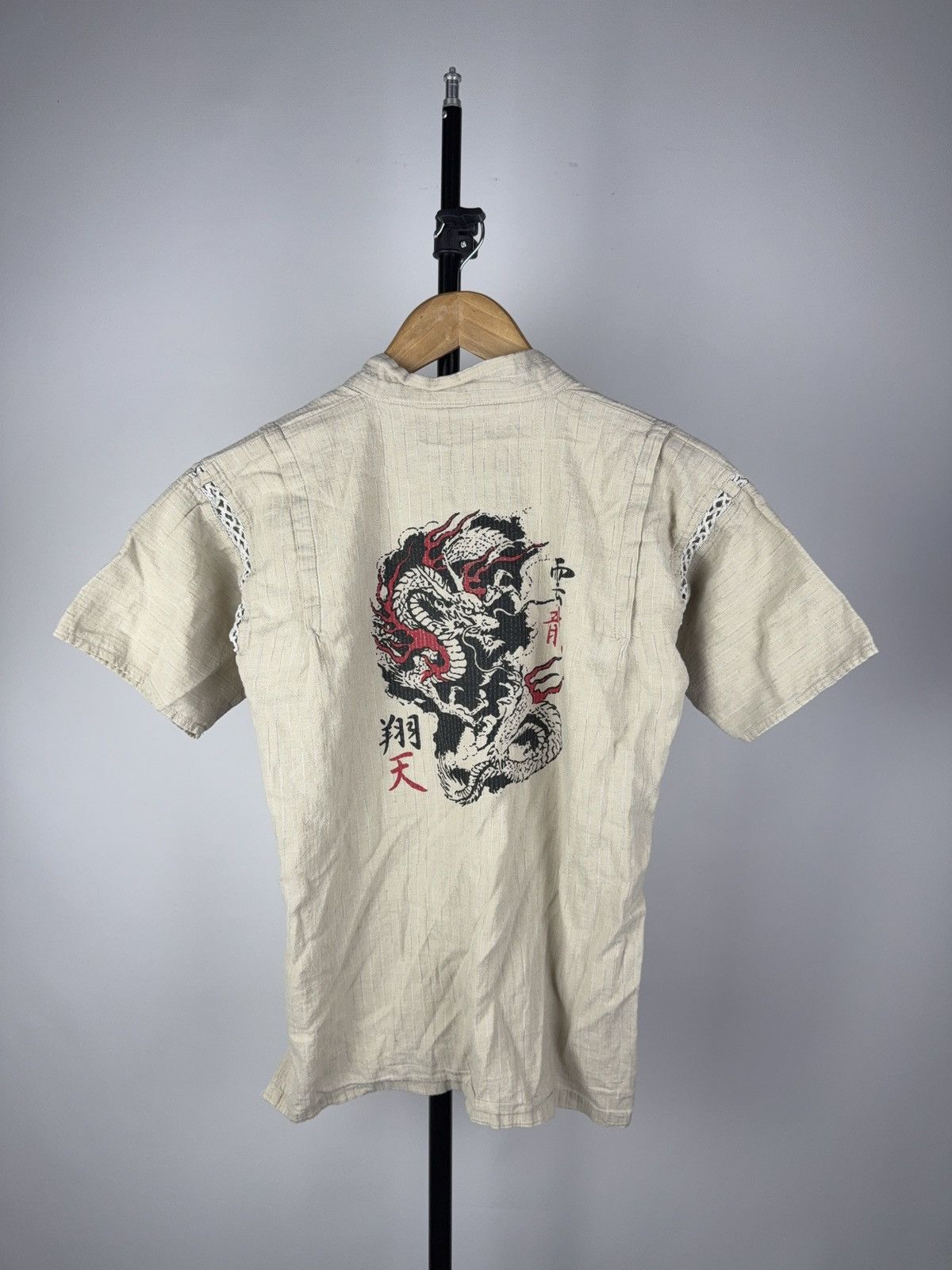 Japanese Brand × Vintage Vintage Japanese style Dragon Logo Sk8 Y2K Kimono Size US XS / EU 42 / 0 - 4 Thumbnail