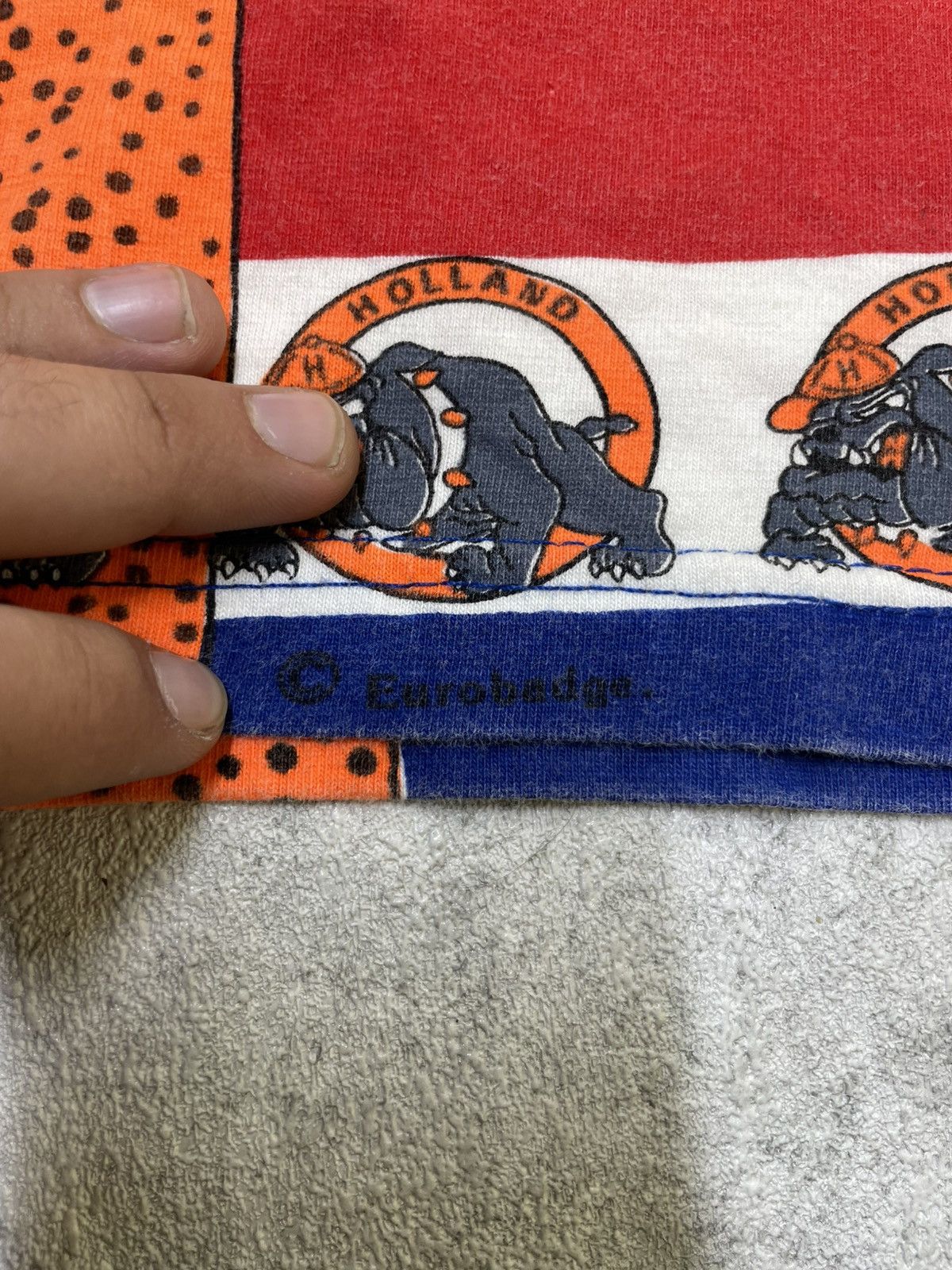 Chelsea Soccer × Holland & Holland FIfa 80-90s Throwback — Holland Soccer Jersey Size US L / EU 52-54 / 3 - 13 Thumbnail