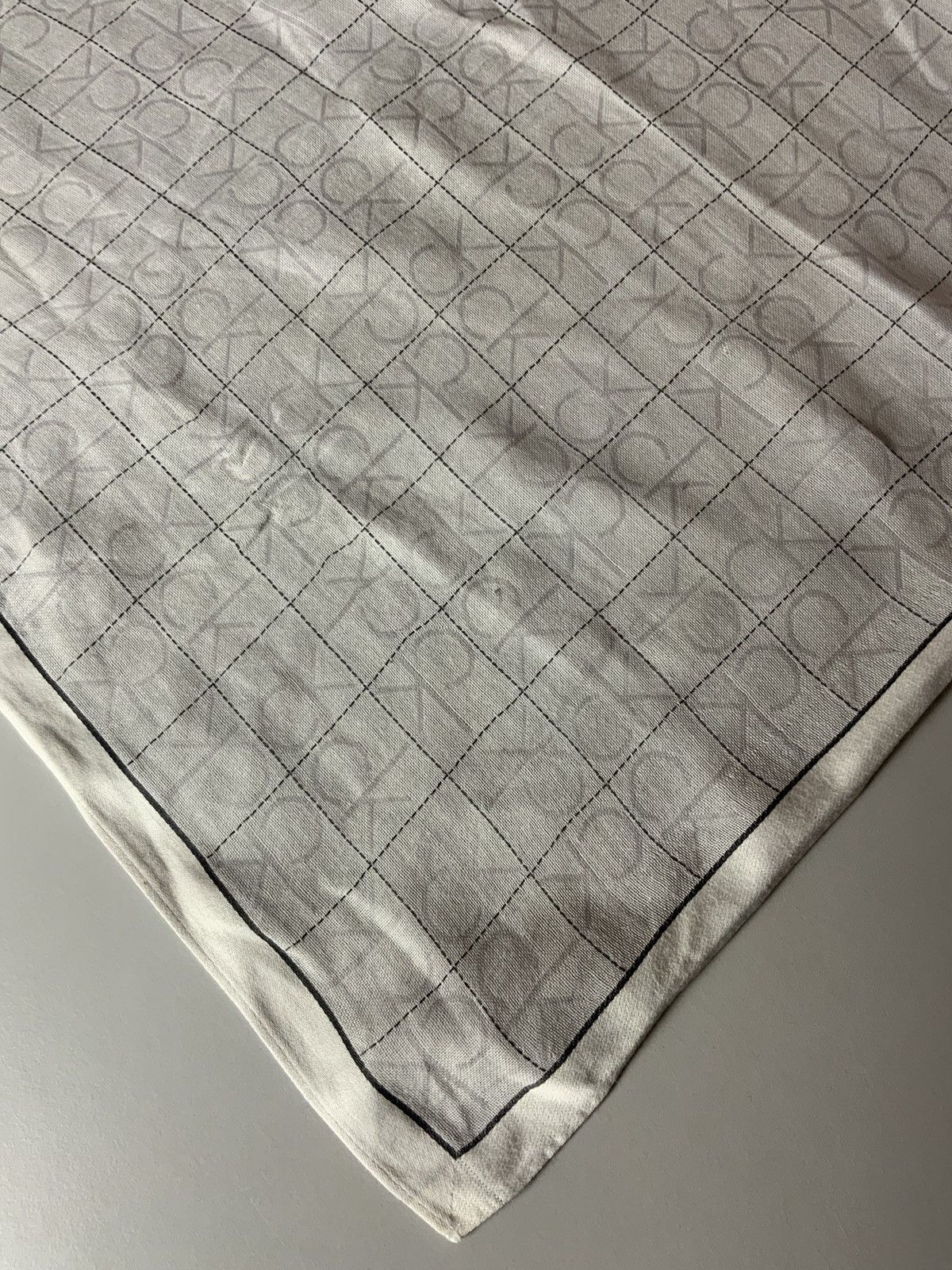Calvin Klein CK Calvin Klein Monogram Bandana Handkerchief Size ONE SIZE - 7 Thumbnail