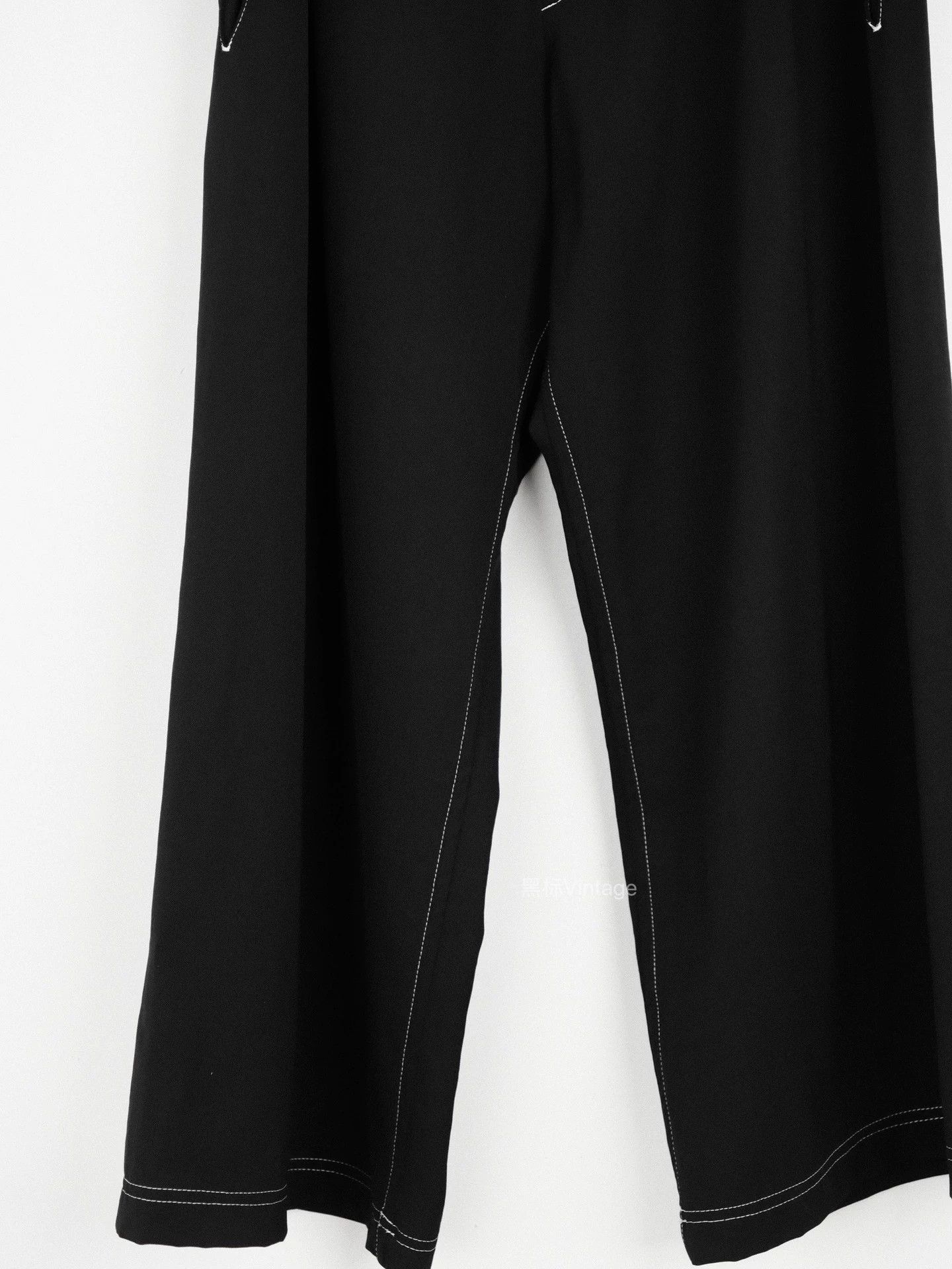 Yohji Yamamoto Yohji Yamamoto 15ss Vintage Outseam Wide Leg Wmn's Size 26" / US 2 / IT 38 - 3 Thumbnail