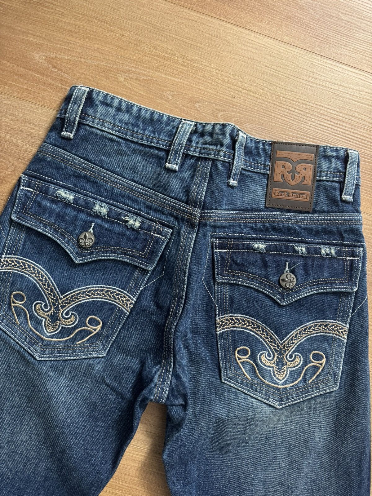 Rock Revival Vintage straight fit Rock revival jeans 30x30 Size US 30 / EU 46 - 1 Thumbnail