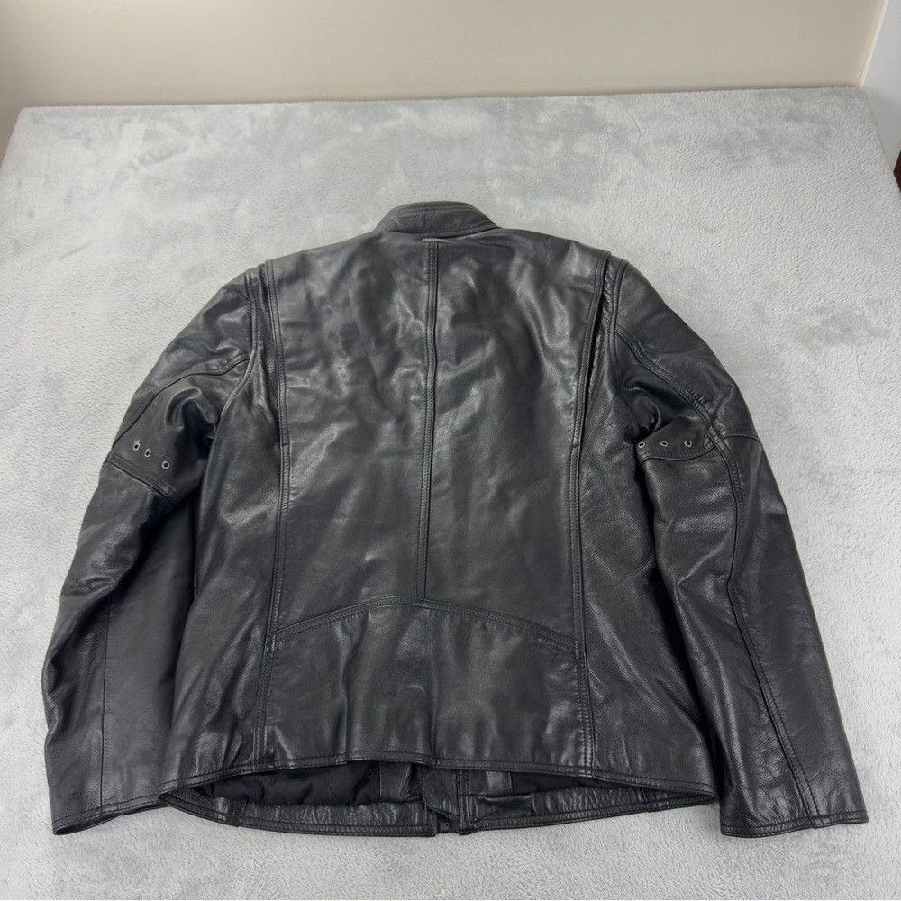 Andrew Marc Andrew Marc Men's Size Medium 100% Black Soft Leather Jacke Size US M / EU 48-50 / 2 - 3 Thumbnail