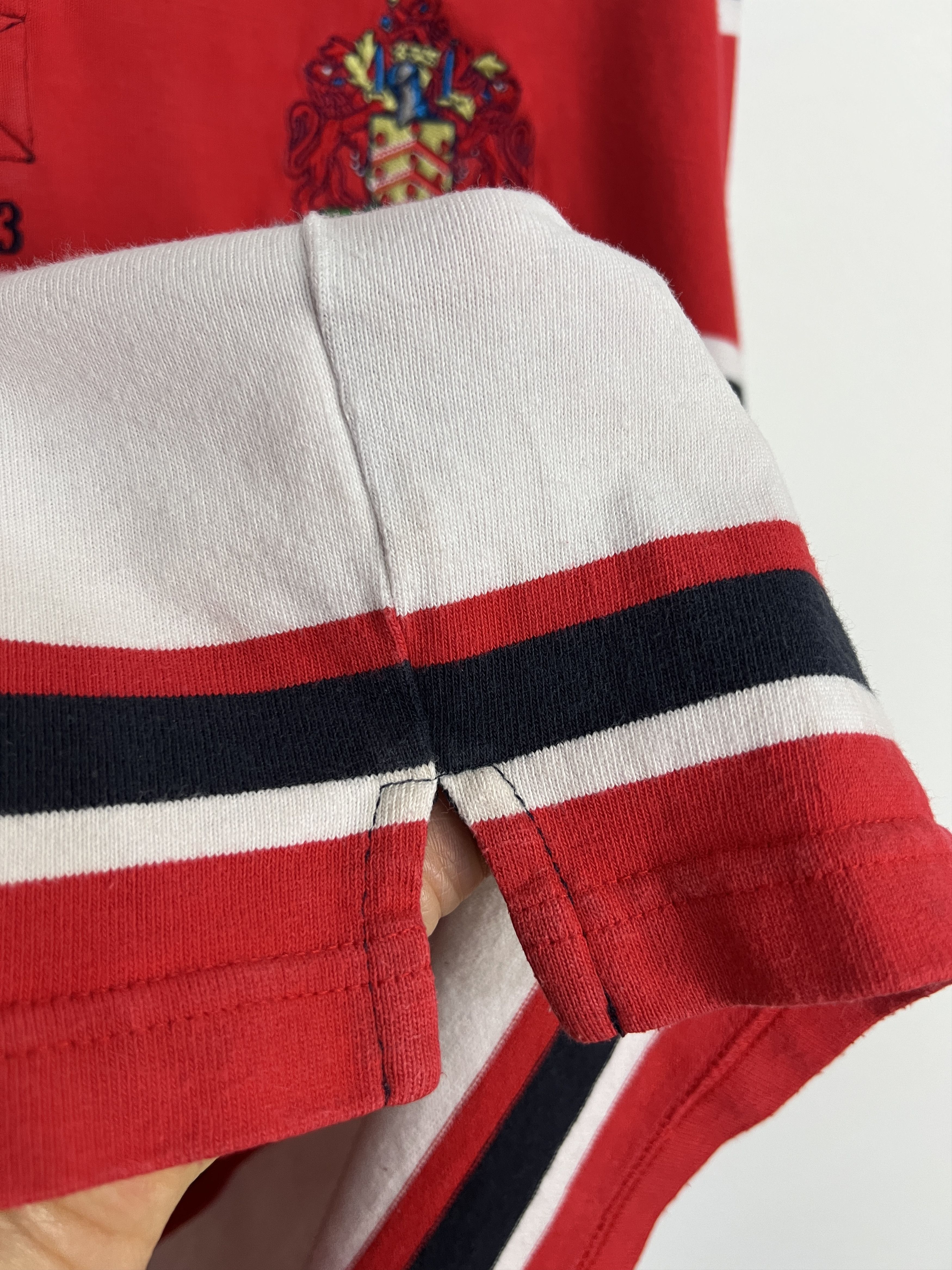 Cotton Traders Vintage Gloucester Rugby Union Jersey Long Sleeve Trikot Size US L / EU 52-54 / 3 - 5 Thumbnail