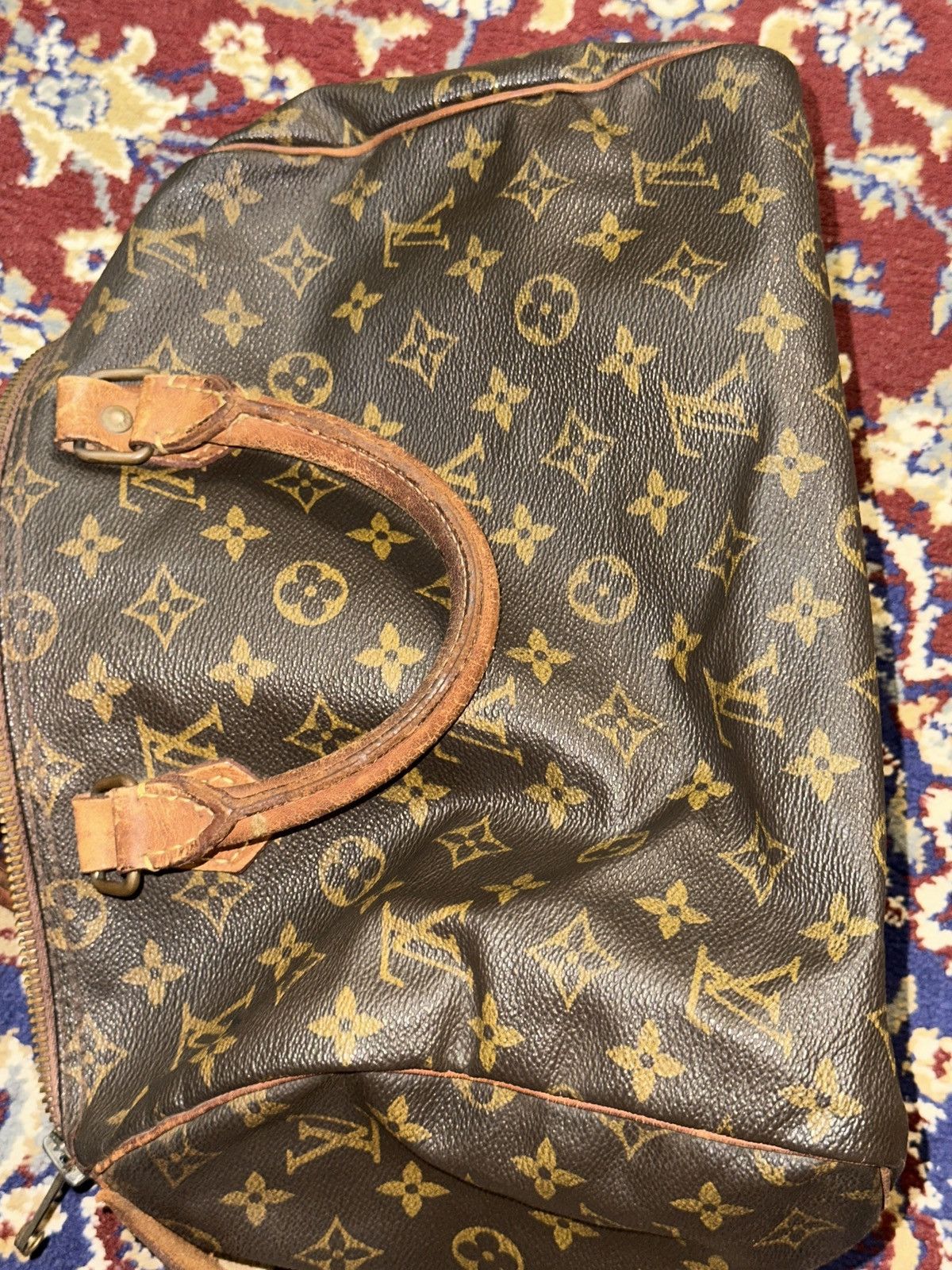 Louis Vuitton 1980 - Louis Vuitton Vintage Speedy 30 Bag Size ONE SIZE - 3 Thumbnail