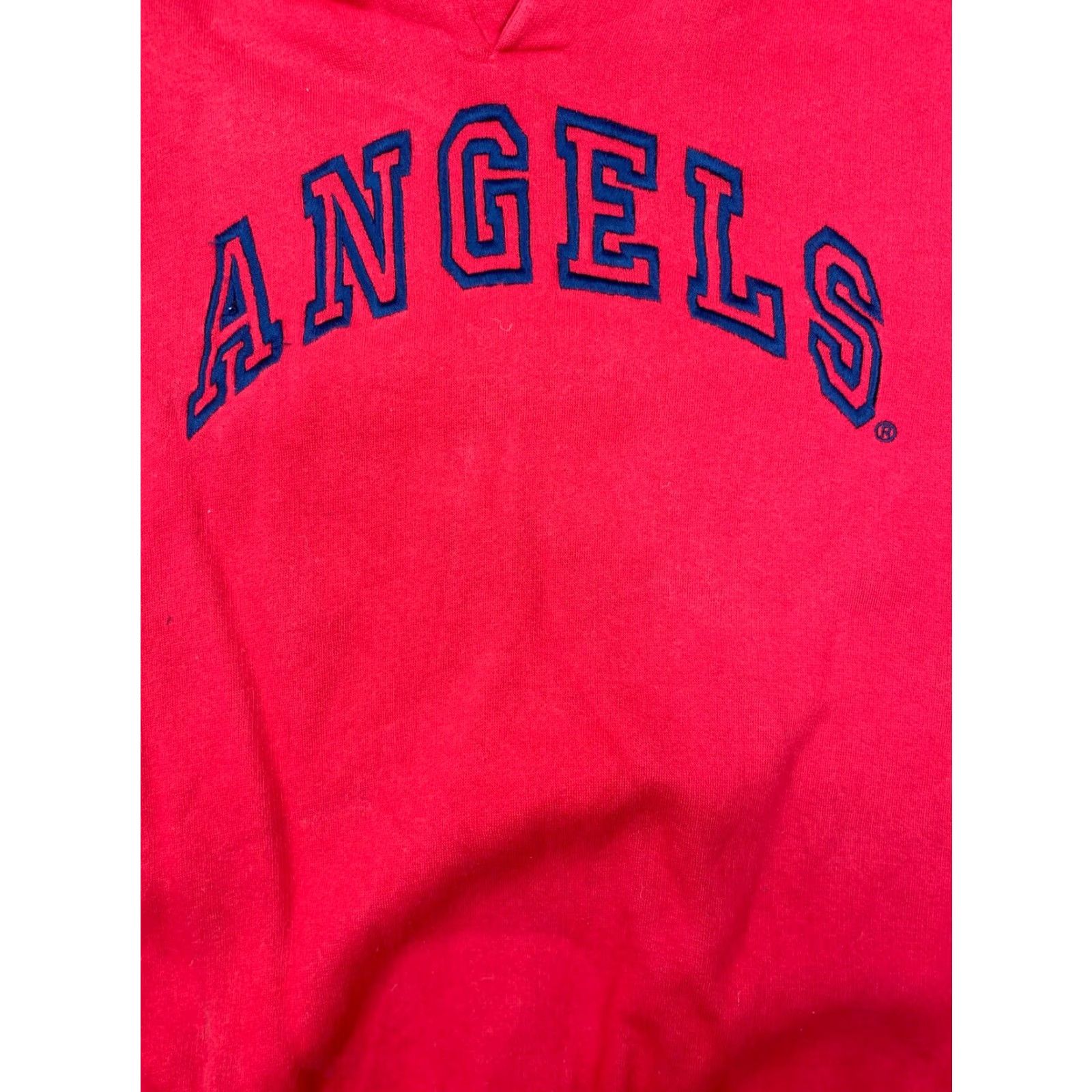 MLB MLB Anaheim Los Angeles Angels Red Hoodie Pullover Size M Mens Baseball Sports Pullover Hoodie 18/20 #3613 Size US M / EU 48-50 / 2 - 3 Thumbnail