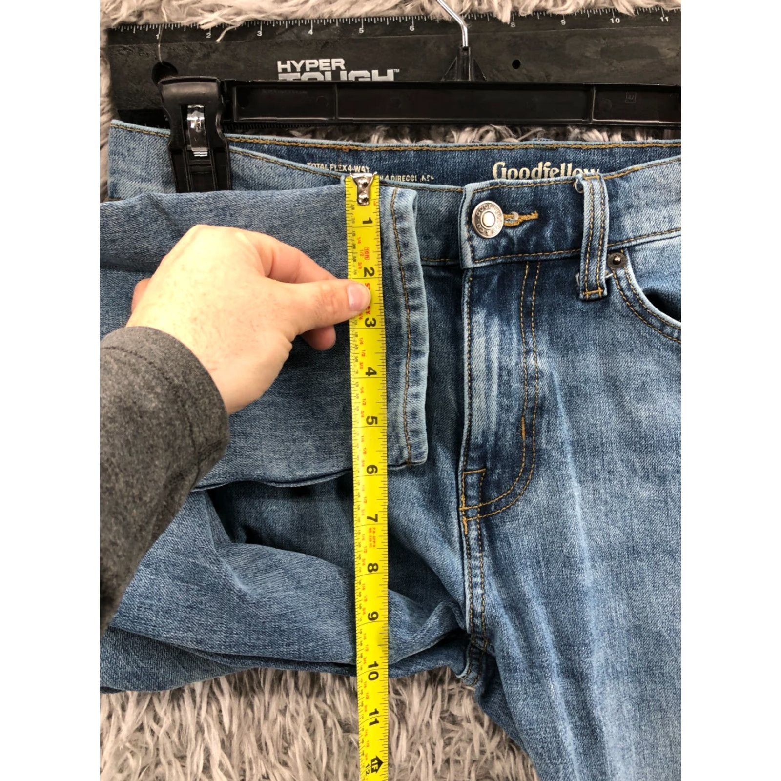 Vintage Goodfellow Jeans Men Size 30 Regular Straight 32 in Blue Medium Wash Denim Size US 30 / EU 46 - 3 Thumbnail