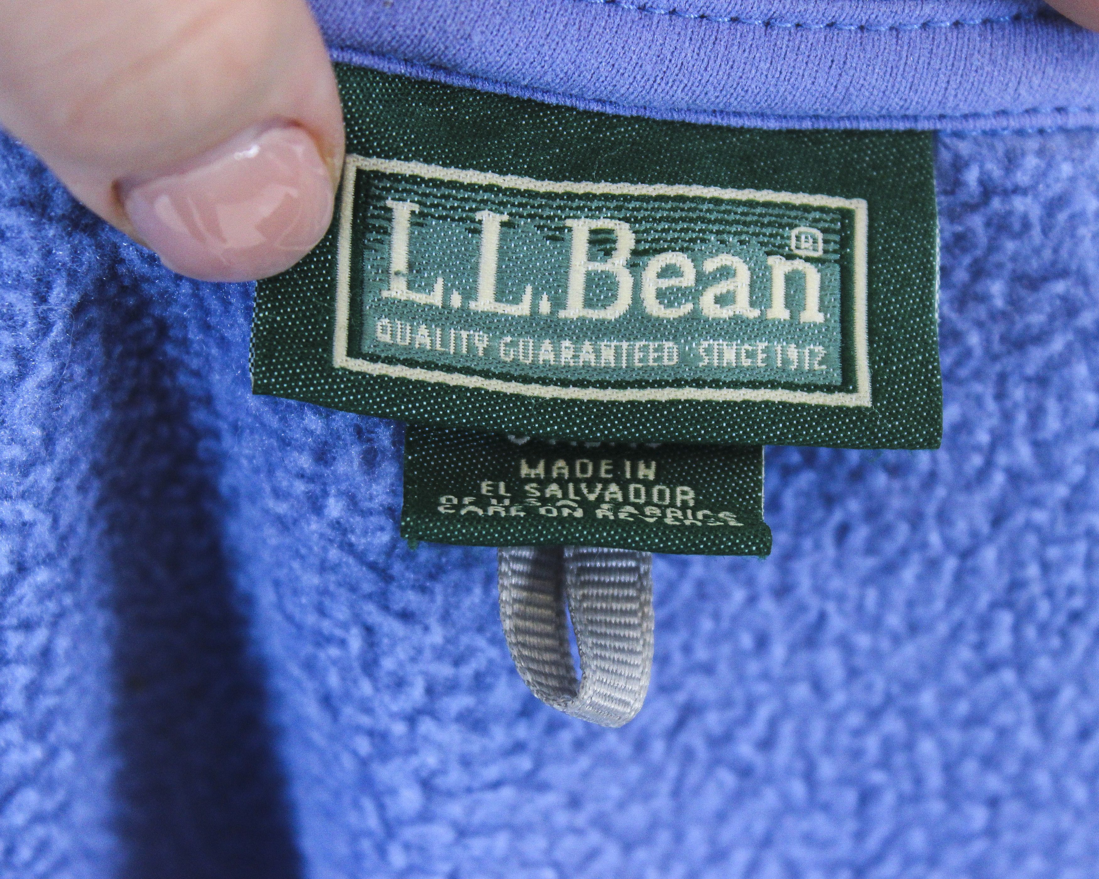 L.L. Bean × Vintage Women M Regular Fleece Jumper Sweater Sweatshirt Pullover Size M / US 6-8 / IT 42-44 - 5 Thumbnail