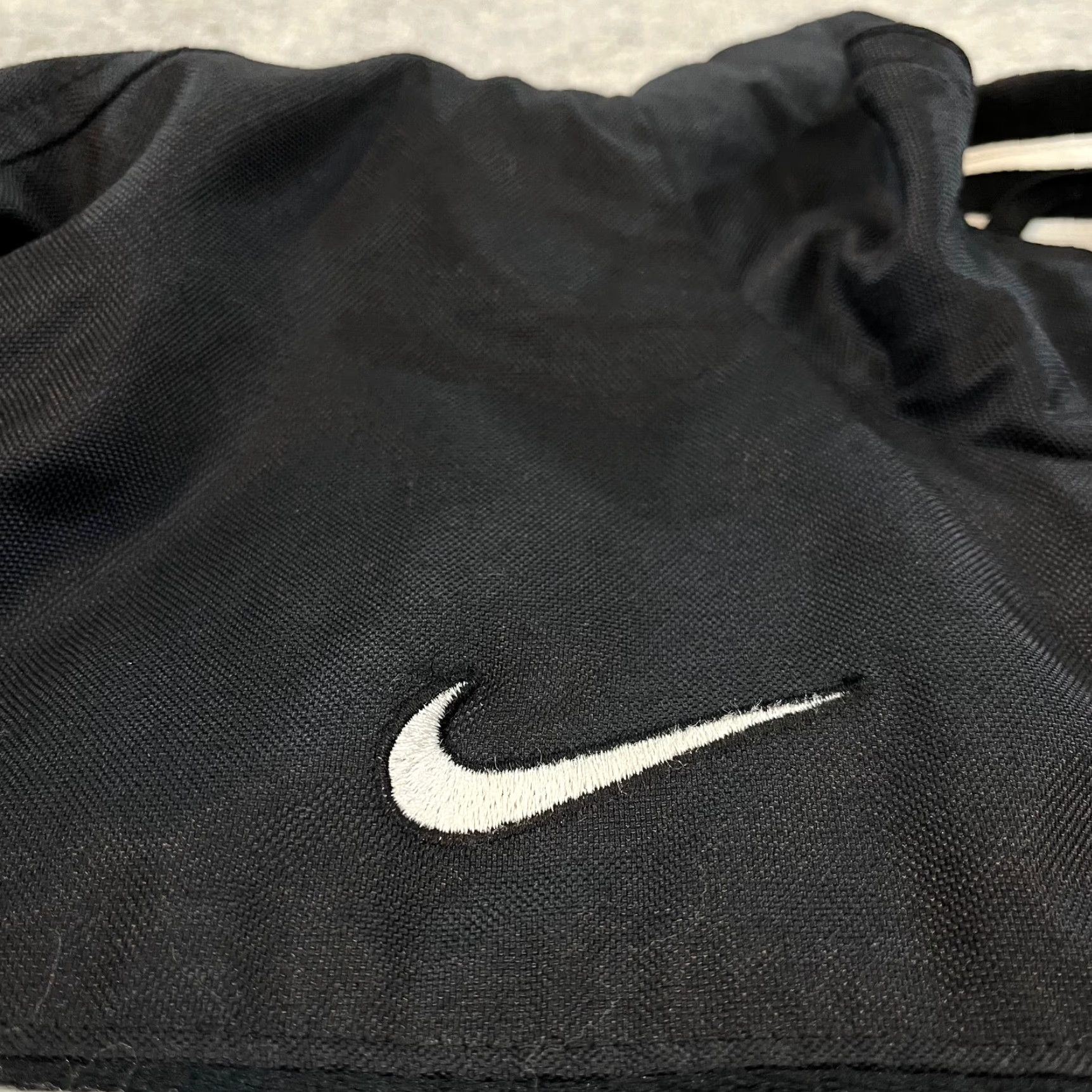 Nike Nike Jacket Mens Medium Black Swoosh Team Check Nylon Full Zip Y2K Size US M / EU 48-50 / 2 - 4 Thumbnail