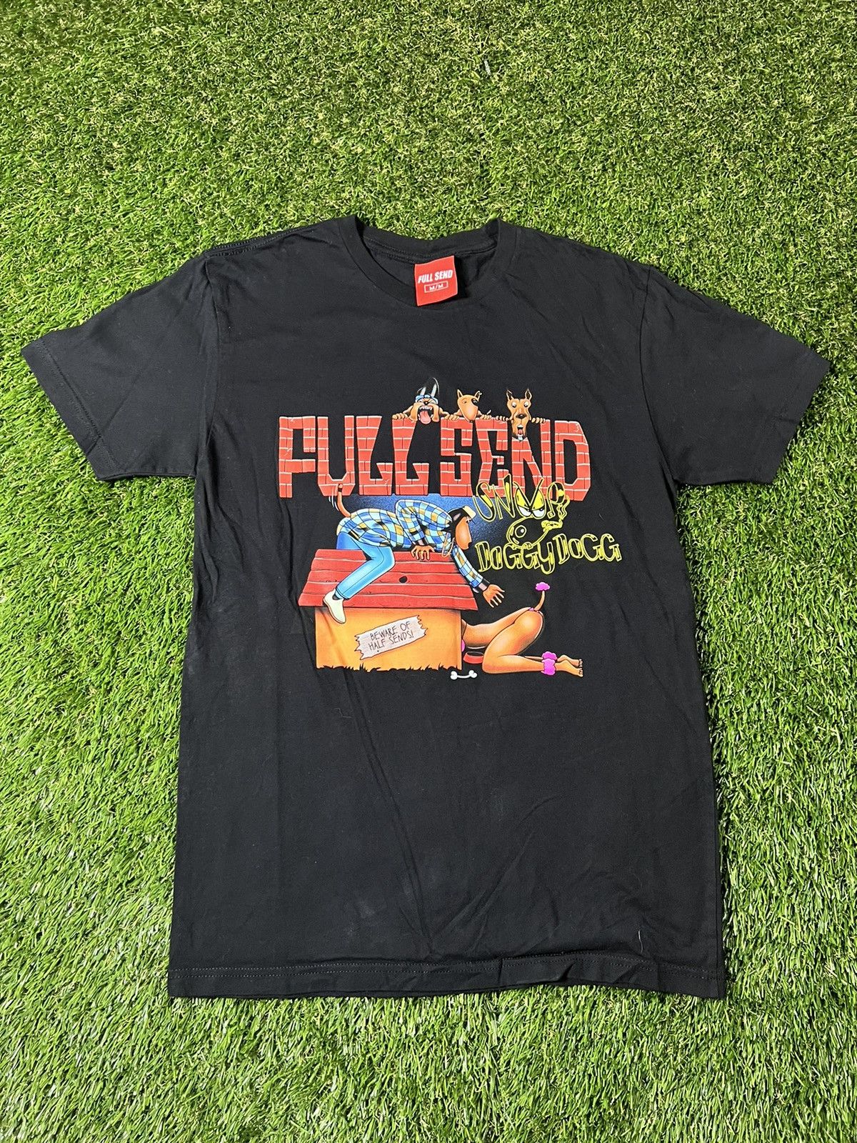 Full Send Vintage Y2K Hype Nelk Boys X Snoop Dogg Humor Skater Tee Size US M / EU 48-50 / 2 - 1 Thumbnail