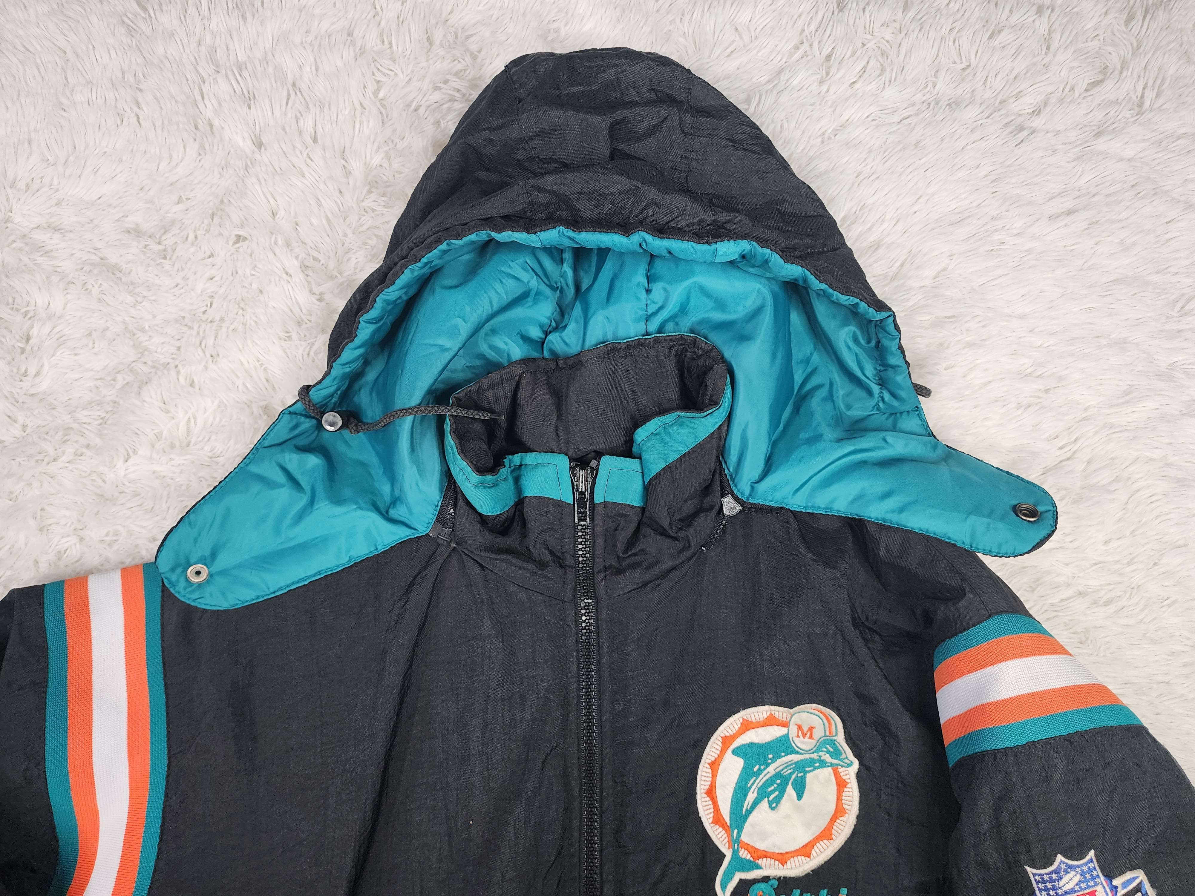 NFL Vintage Pro Player NFL Miami Dolphins windbreaker jacket Size US M / EU 48-50 / 2 - 5 Thumbnail