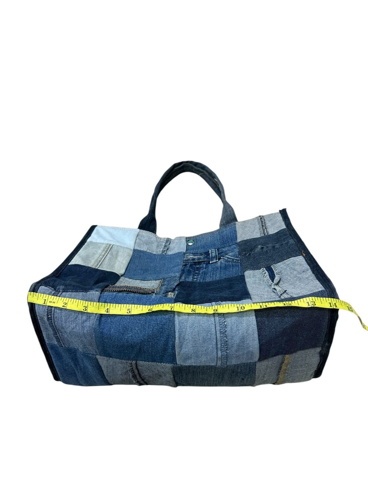 Other DENIM CUSTOM PATCHWORK TOTE BAG Size ONE SIZE - 12 Thumbnail