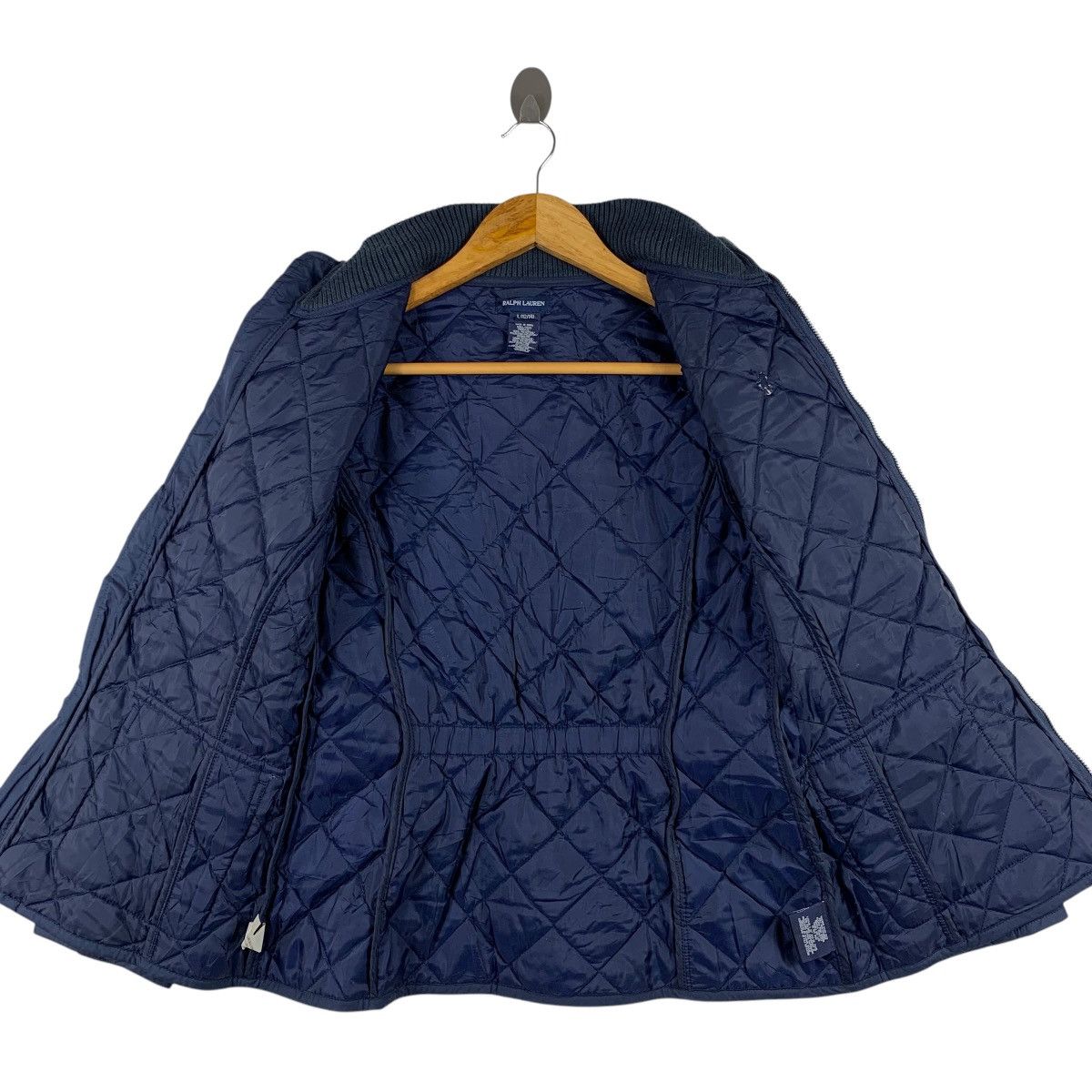 Ralph Lauren RALPH LAUREN Full Zipper Quilted Bomber Jacket Size XS / US 0-2 / IT 36-38 - 2 Thumbnail