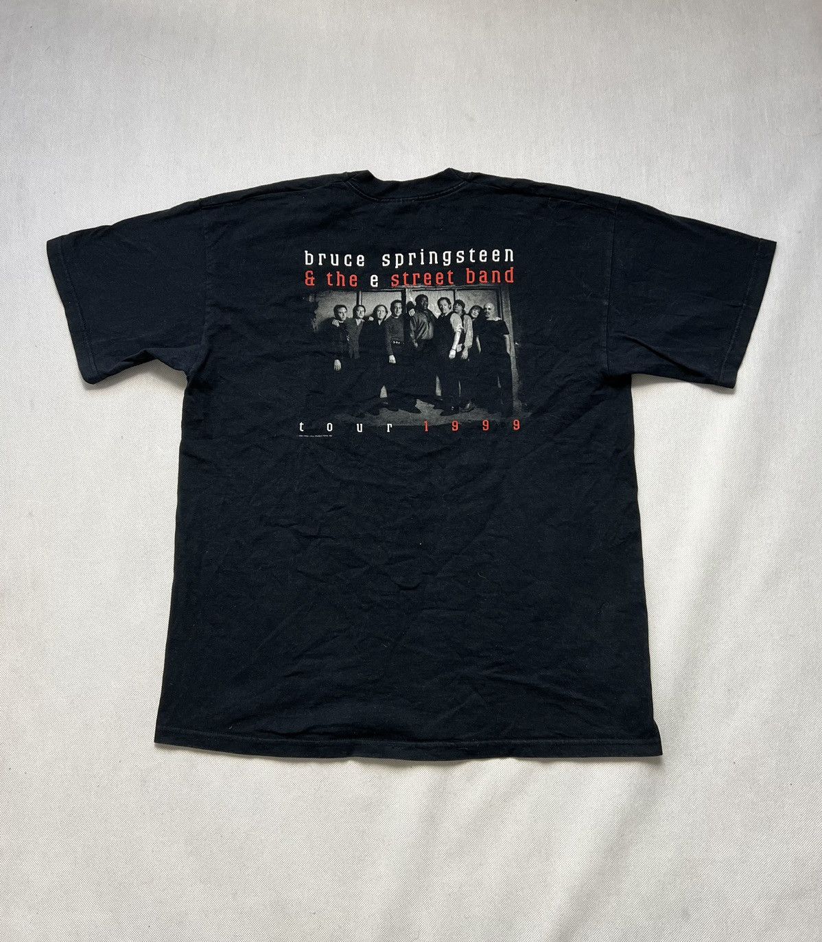 Band Tees × Vintage Tshirt Bruce Springsteen 1999 Tour Vintage 90’s Size US XL / EU 56 / 4 - 2 Thumbnail
