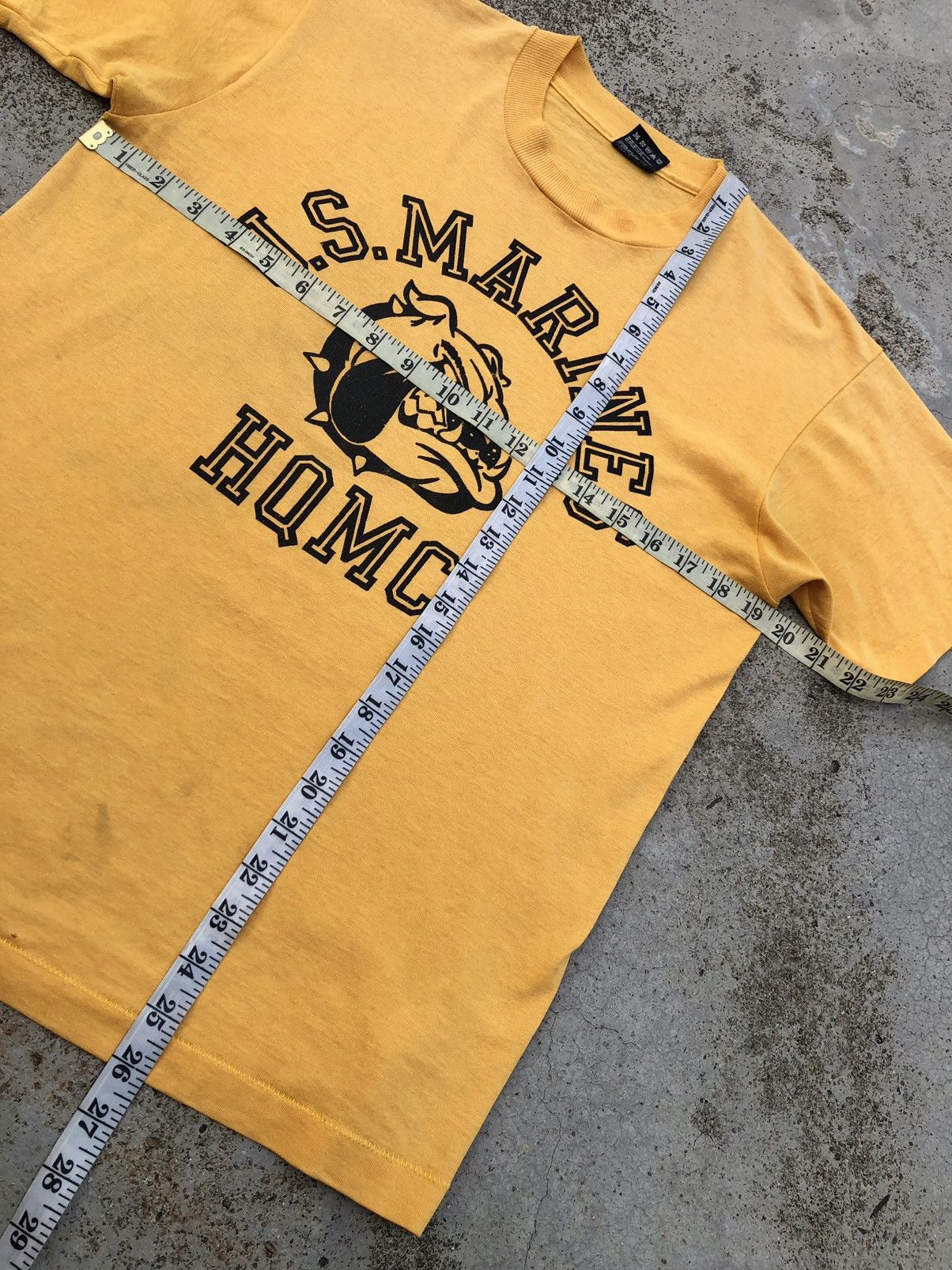 Fruit Of The Loom × Vintage VINTAGE US MARINES HQMC TEE Size US M / EU 48-50 / 2 - 8 Thumbnail