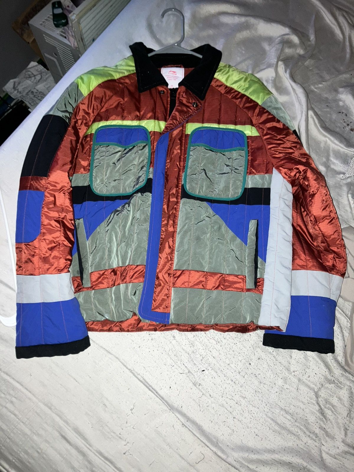 image of Li Ning Patchwork Jacket, Men's (Size Medium)