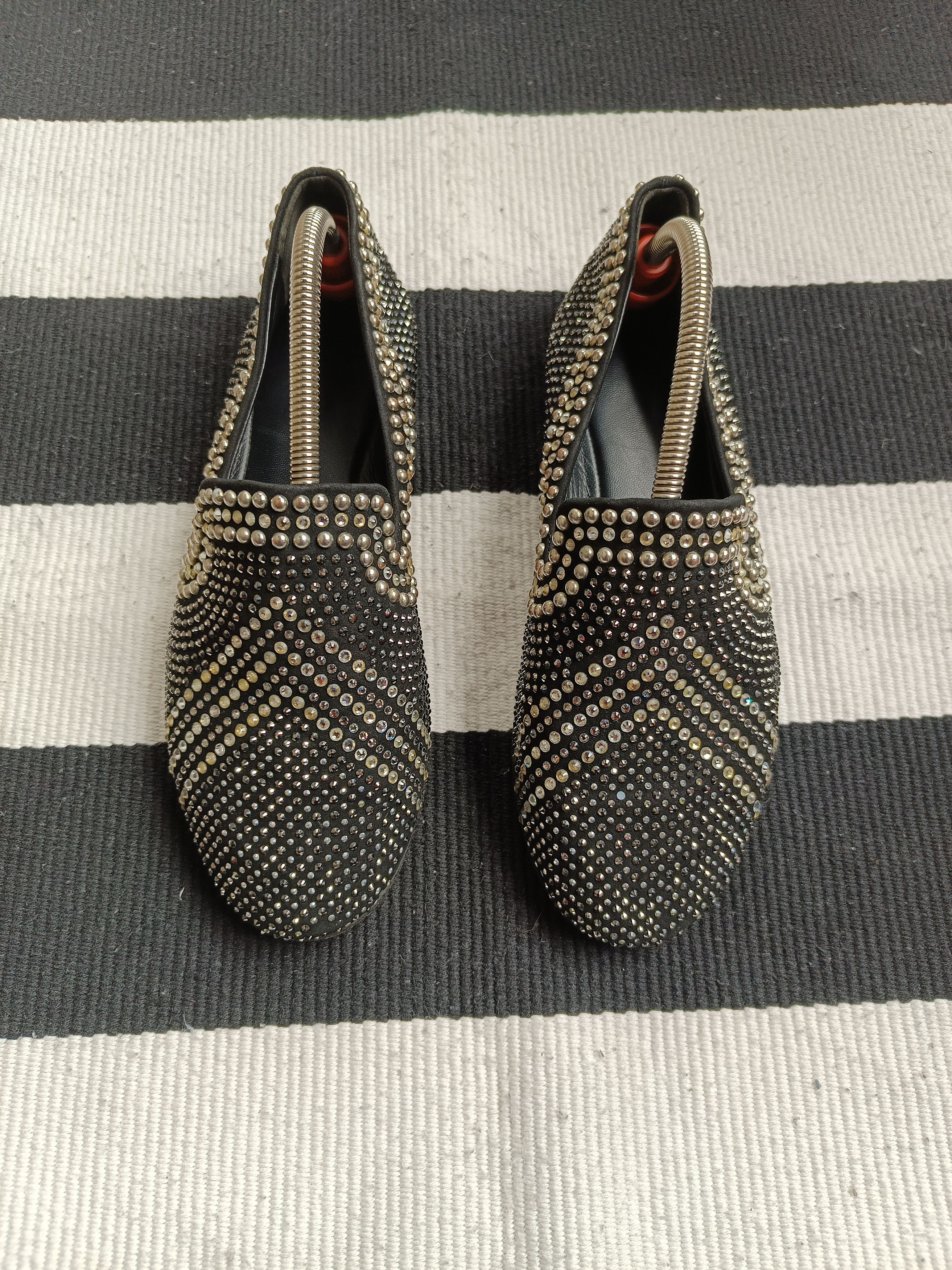 Giuseppe Zanotti Giuseppe Zanotti crystal-embellished loafers Size US 8.5 / IT 38.5 - 2 Thumbnail