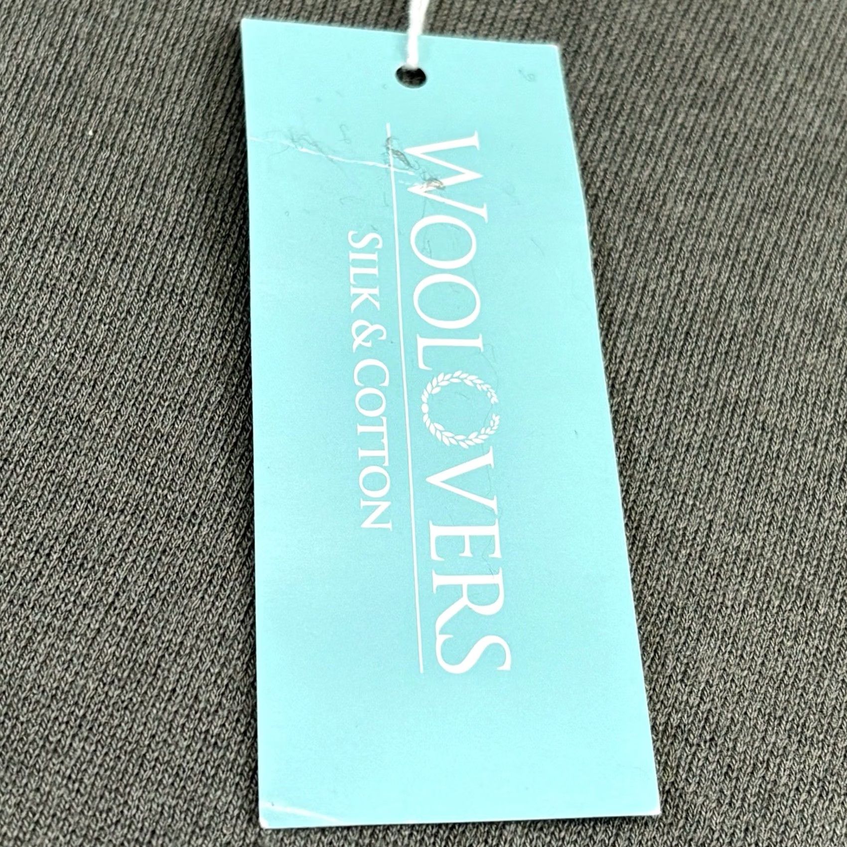 Vintage Woolovers Jumper XL Womens Khaki 1/2 Sleeve New With Tags BNWT Pullover Casual Winter Autumn Spring Summer Size XL / US 12-14 / IT 48-50 - 6 Thumbnail