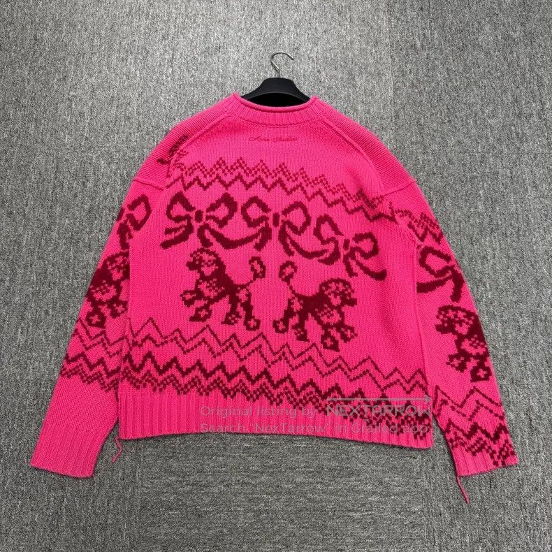 Acne Studios Acne Studios Butterfly puppy wool sweater Size US M / EU 48-50 / 2 - 5 Thumbnail