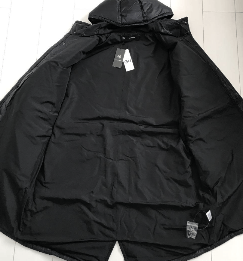GU × Undercover UNDERCOVER × GU Flower Safety Pin Padded Nylon Coat Size US XL / EU 56 / 4 - 4 Thumbnail