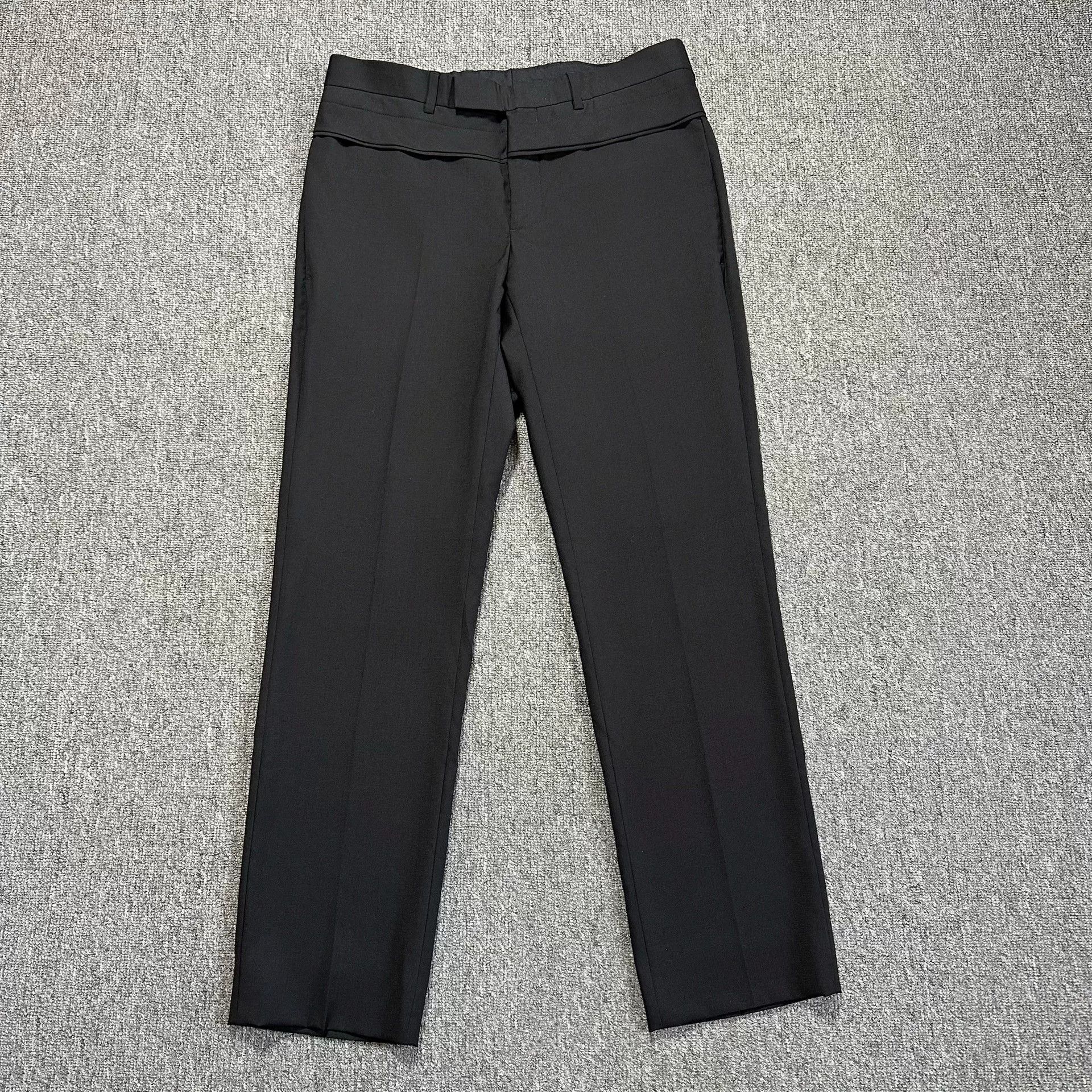 Dior × Hedi Slimane Dior Homme SS02 “boys don't cry” silk/wool