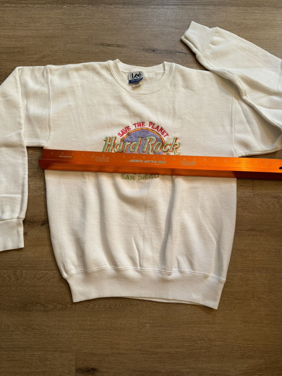 Hard Rock Cafe × Lee × Vintage Vintage Hard Rock San Diego Crew Neck Embroidered Sweatshirt Size US M / EU 48-50 / 2 - 16 Thumbnail