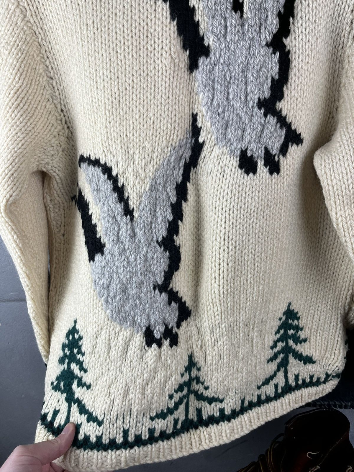 Vintage Western sweater vintage 90s usa cowboy Size US L / EU 52-54 / 3 - 11 Thumbnail