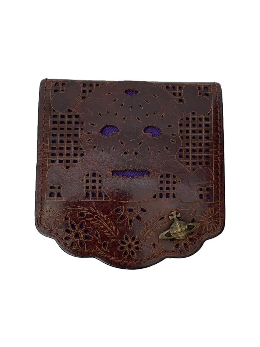 Vivienne Westwood Skull Embossed Orb Leather Wallet | Grailed