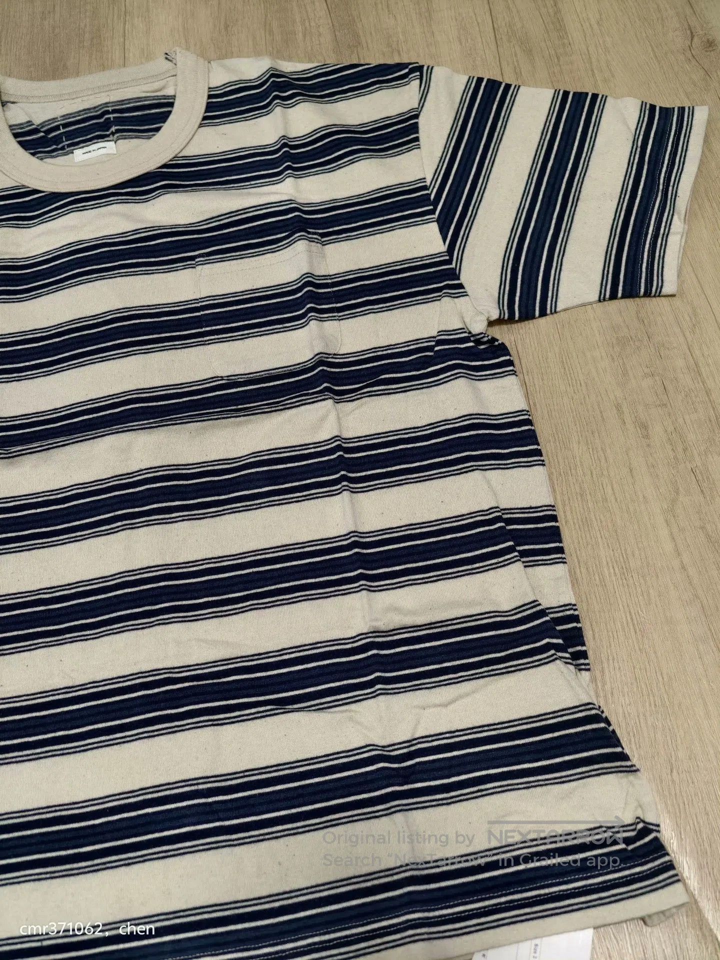 Visvim VISVIM 22SS BORDER JUMBO TEE S/S. Size US M / EU 48-50 / 2 - 3 Thumbnail