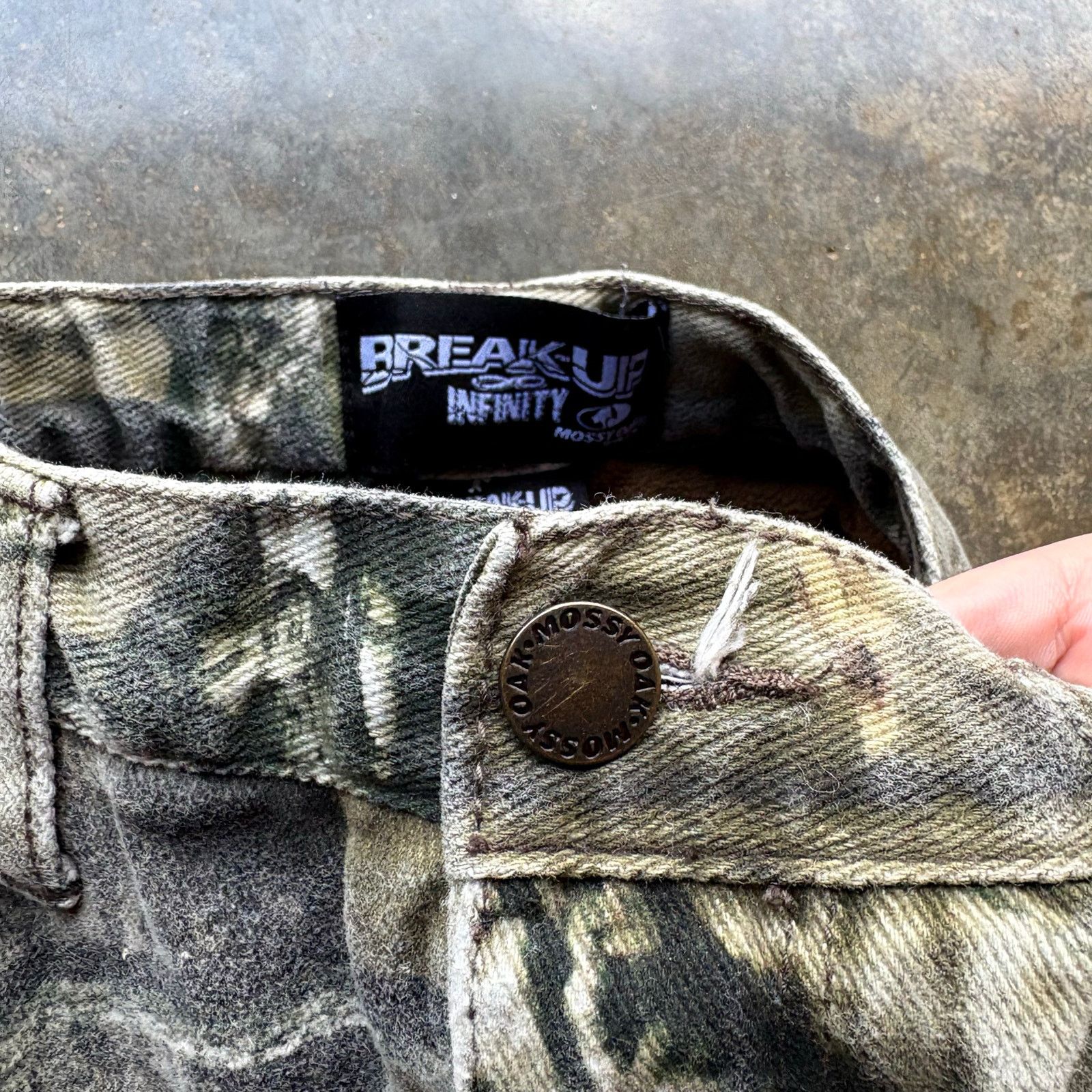 Realtree Vintage 90s Realtree Break up camo lined jeans Size US 28 / EU 44 - 4 Thumbnail