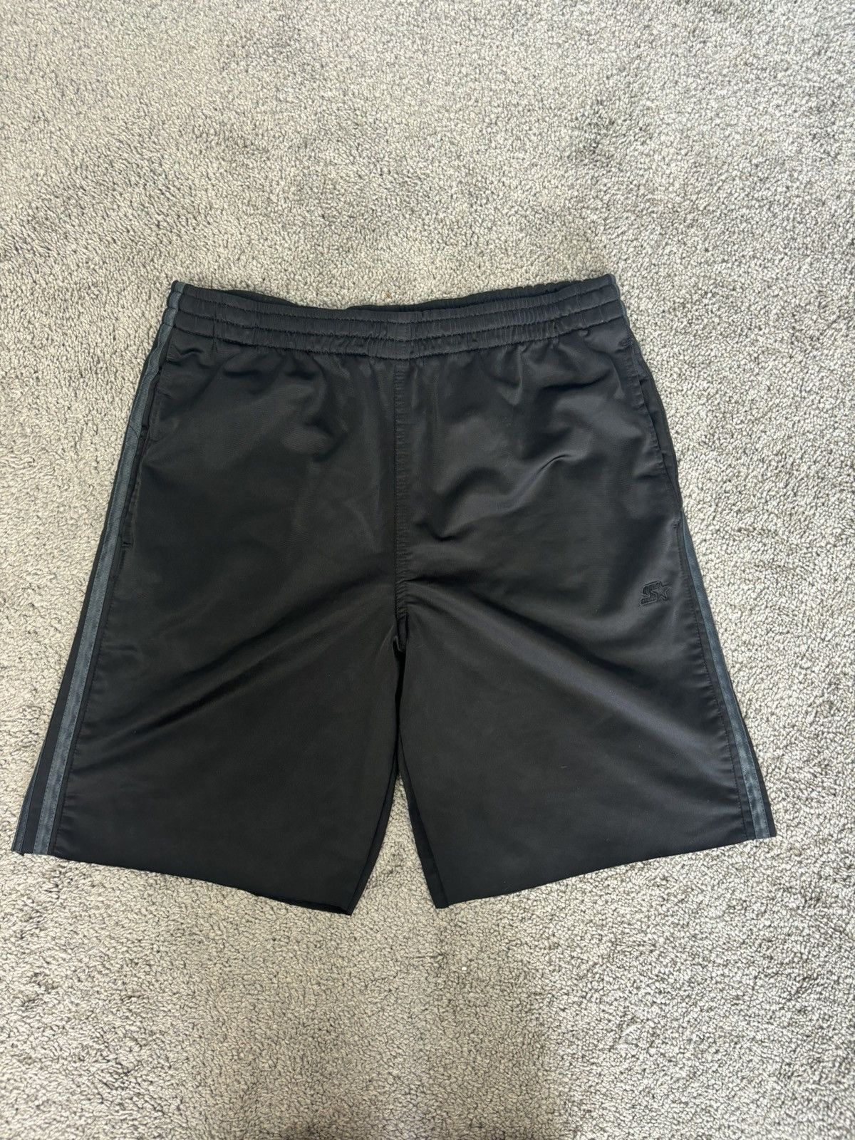 Starter Y2k black starter sweatshorts Size US 32 / EU 48 - 1 Thumbnail