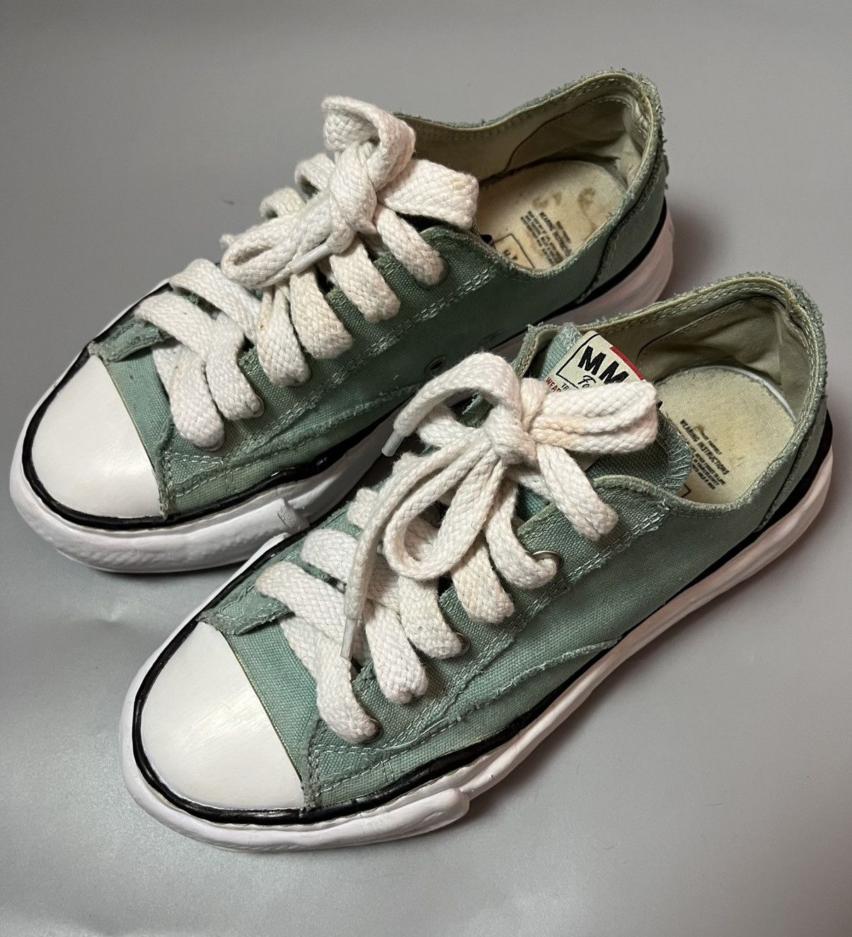 Maison MIHARA YASUHIRO Maison Mihara Yasuhiro Peterson OG sole canvas low top Size US 9 / EU 42 - 3 Thumbnail