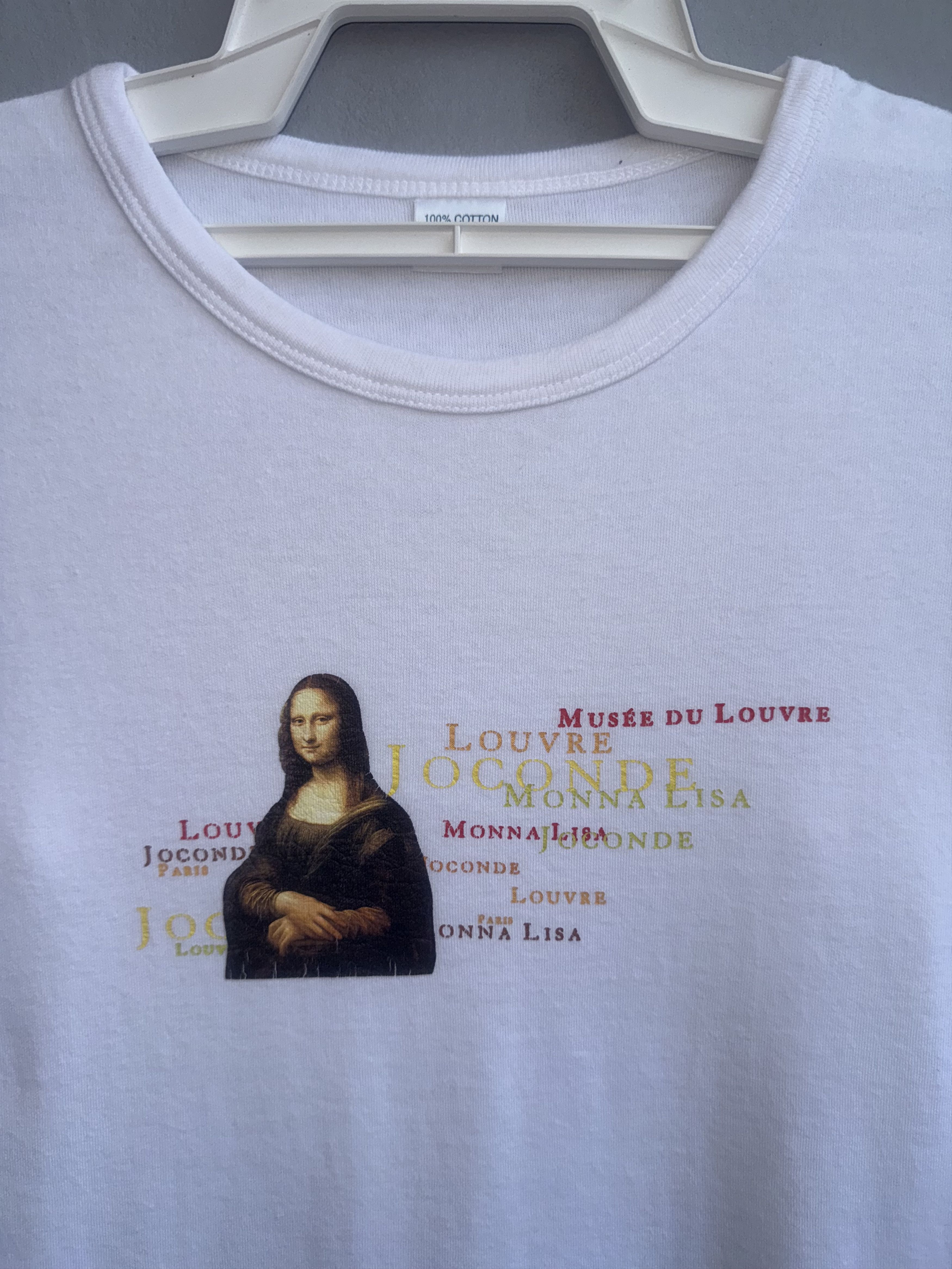 Vintage Mona Lisa Louvre Vintage Shirt Size US M / EU 48-50 / 2 - 2 Thumbnail