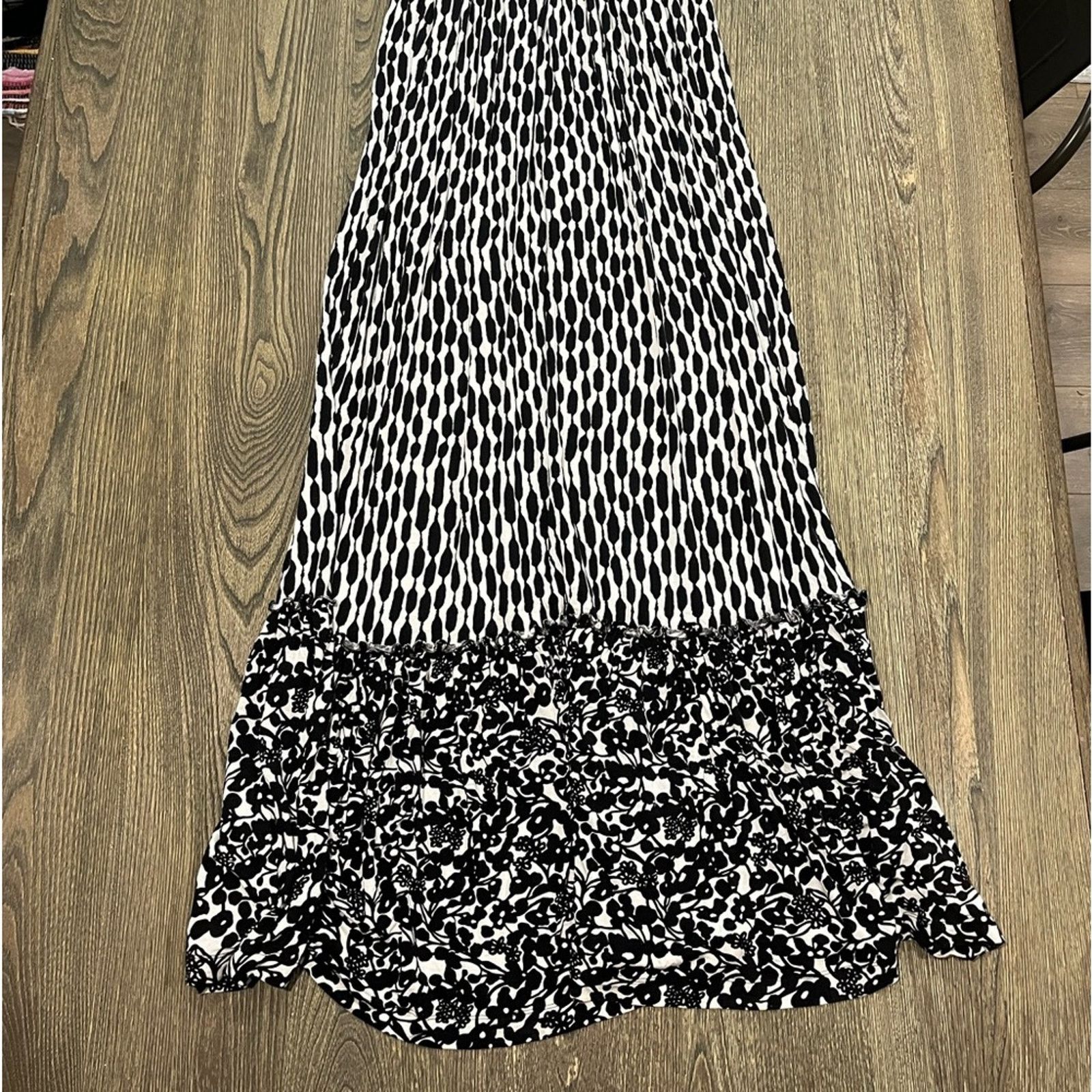 Vintage Plent By Tracy Reese Maxi Dress Sleeveless V-Neck Printed S Size S / US 4 / IT 40 - 2 Thumbnail